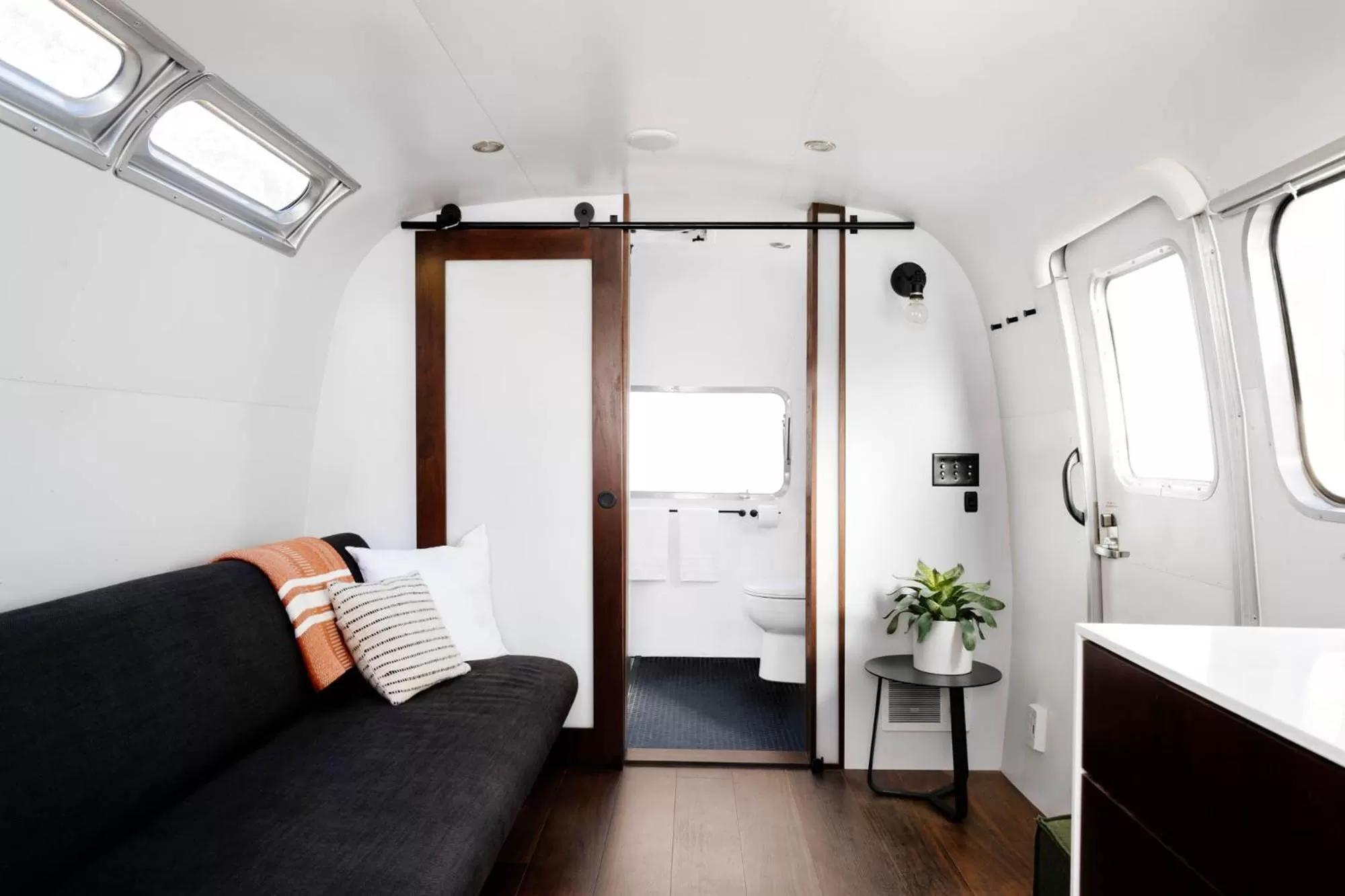 Bed in AutoCamp Yosemite