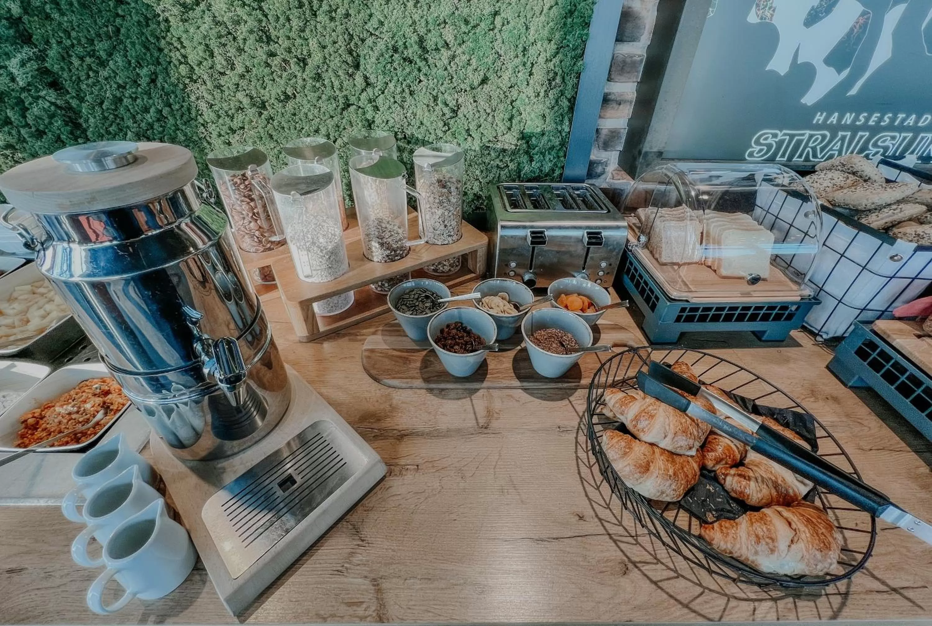 Breakfast in Hotel Hafenresidenz Stralsund