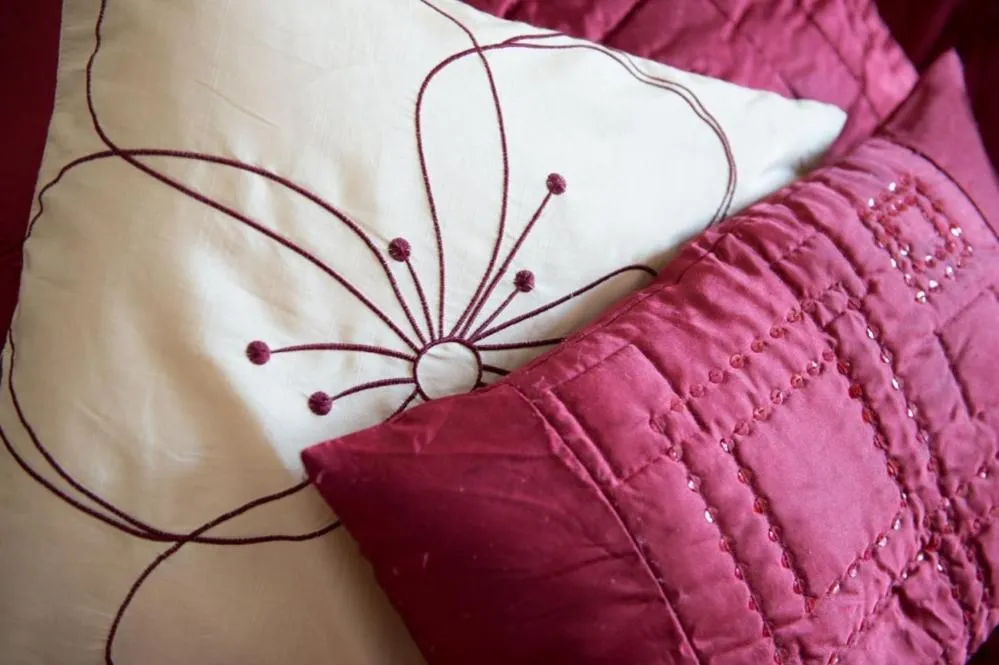 Decorative detail, Bed in The Old Vicarage