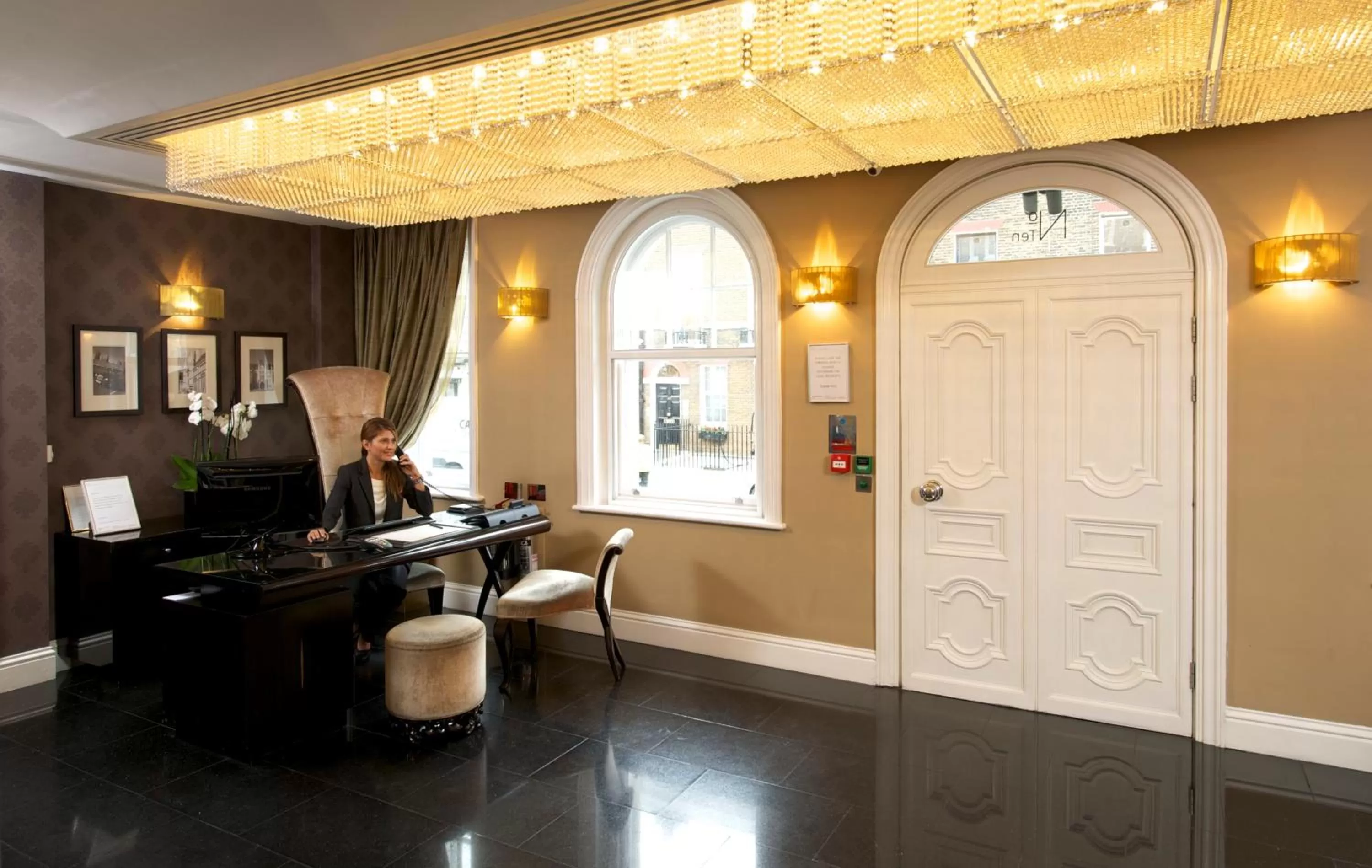 Lobby or reception in Ten Manchester Street Hotel