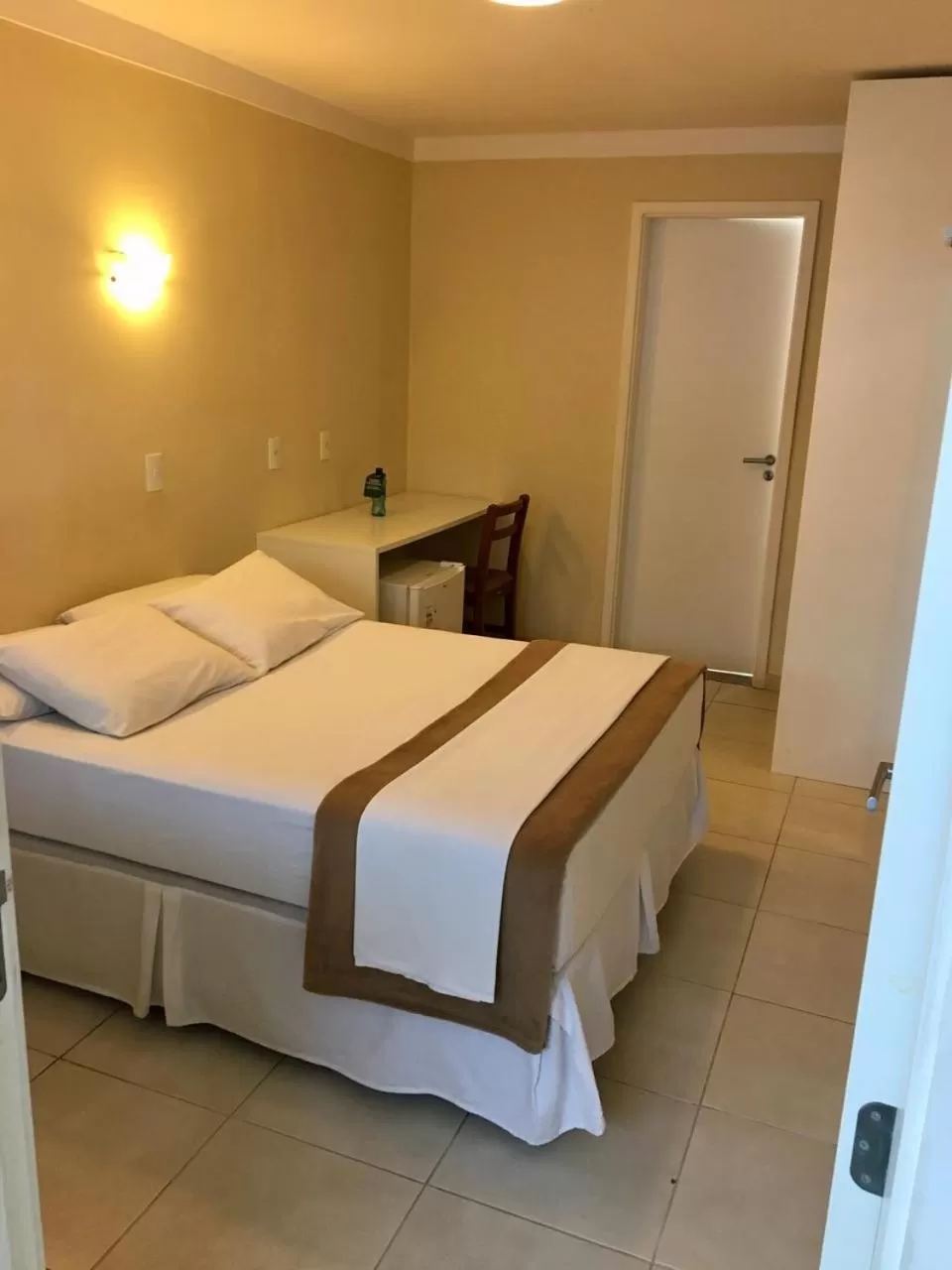 Bed in Hotel Cantareira