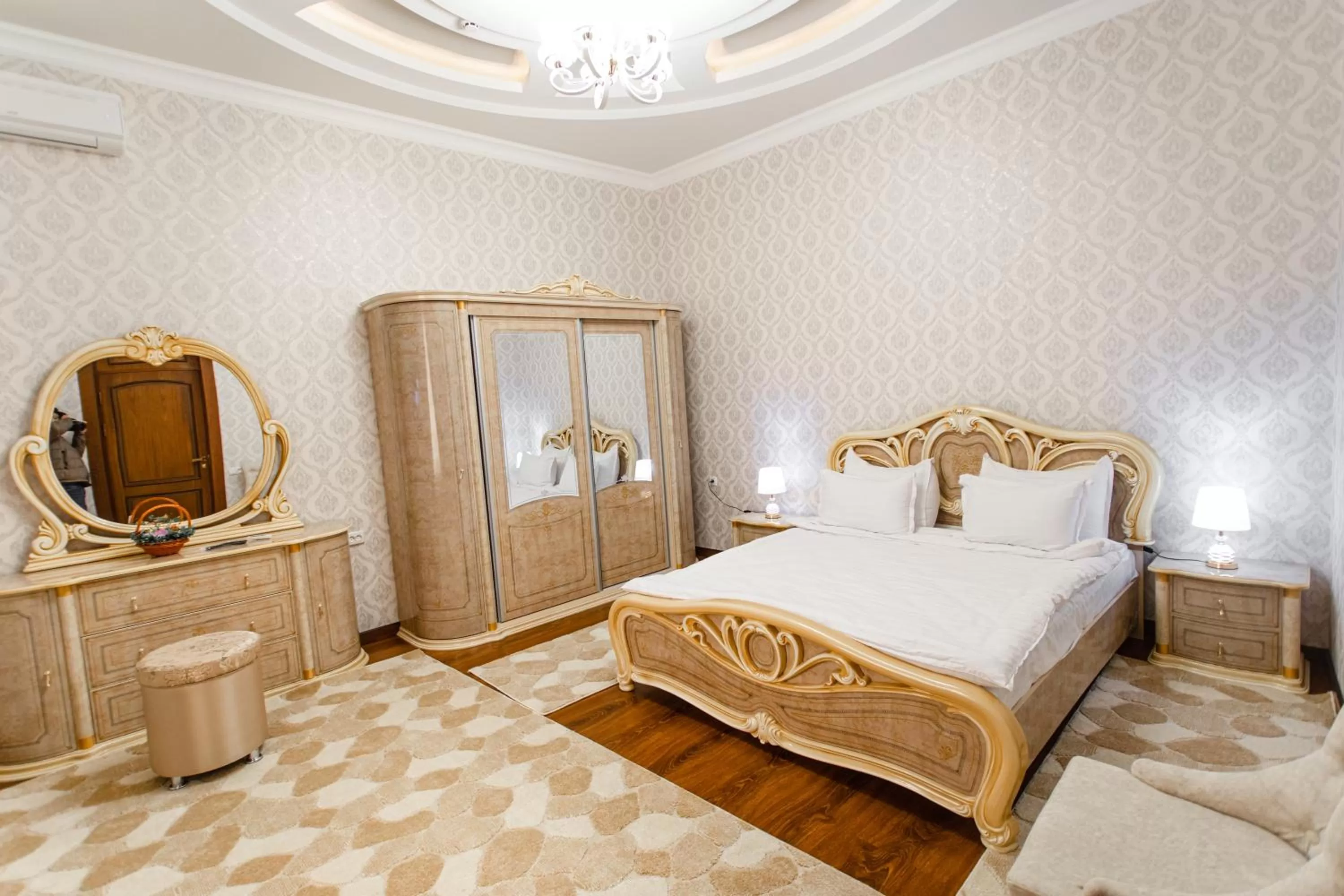 Photo of the whole room, Bed in Diyor Gold Hotel