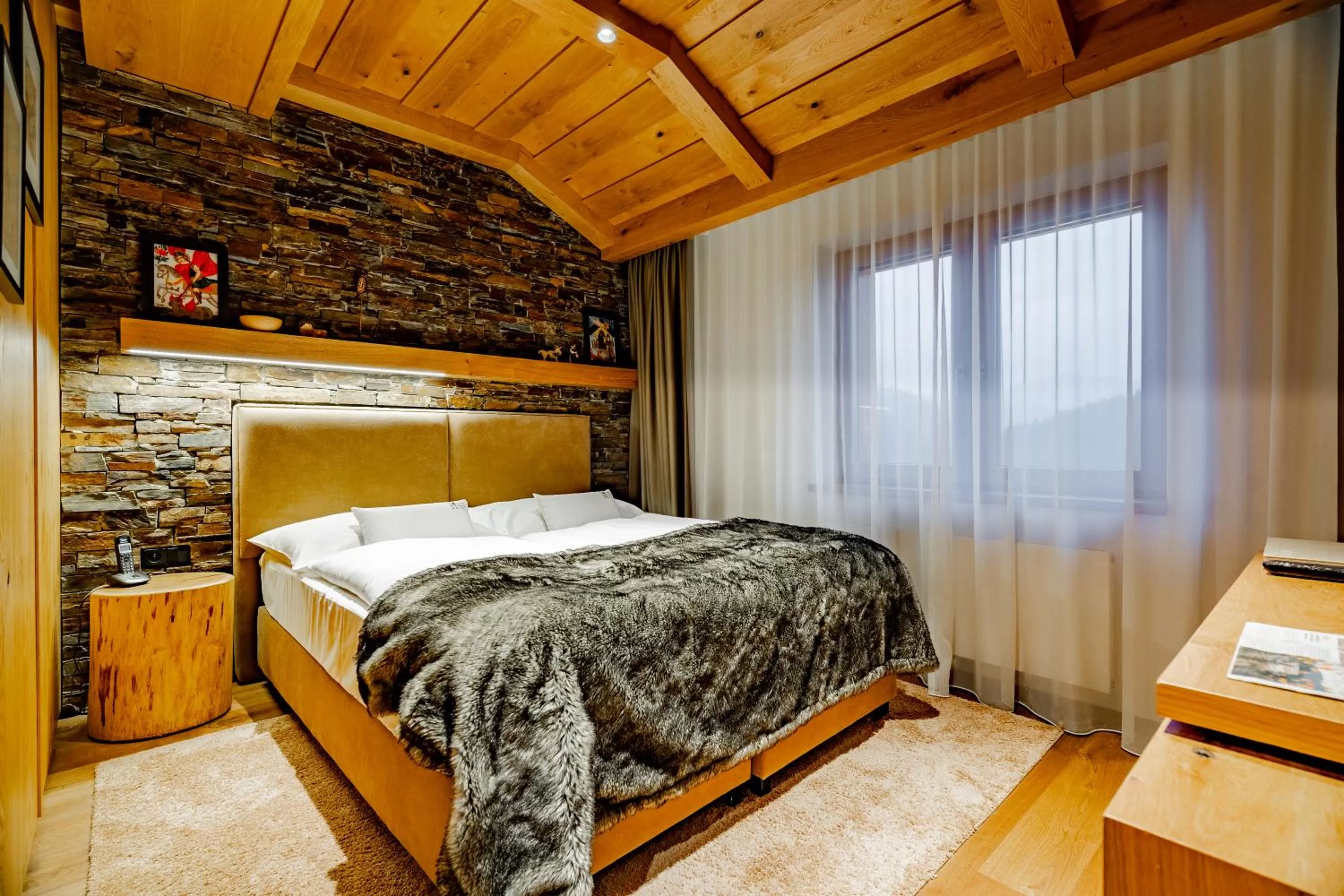 Bed in Grandhotel Tatra