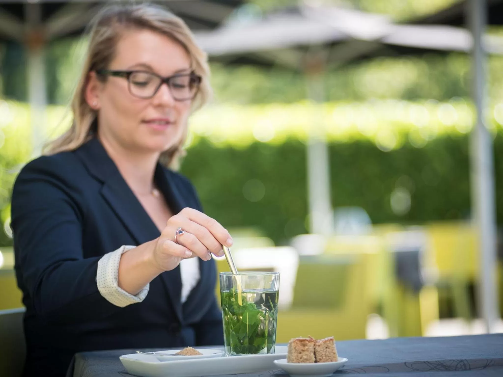 Patio in Atlantic Congress Hotel Essen