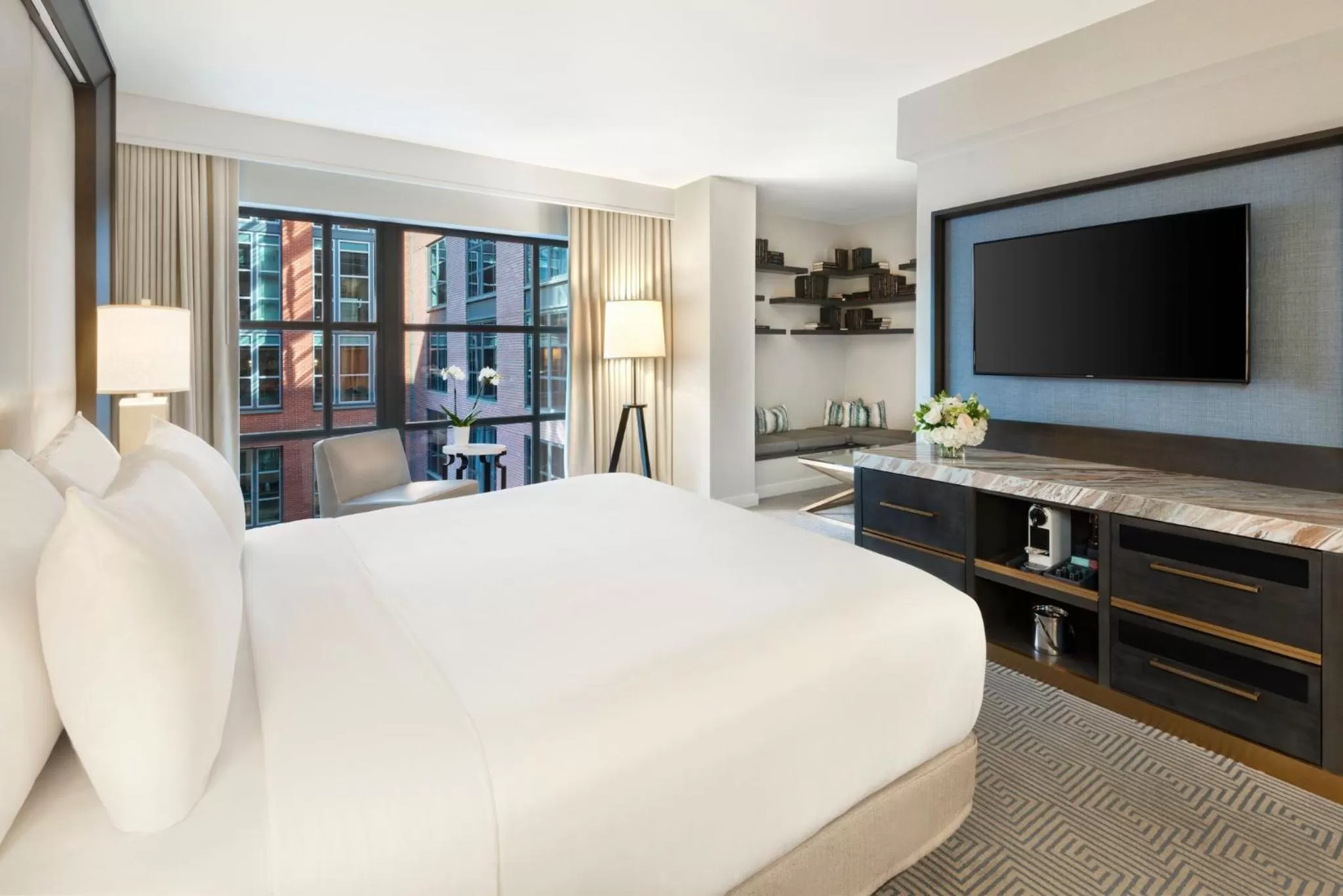 Photo of the whole room, Bed in InterContinental - Washington D.C. - The Wharf by IHG