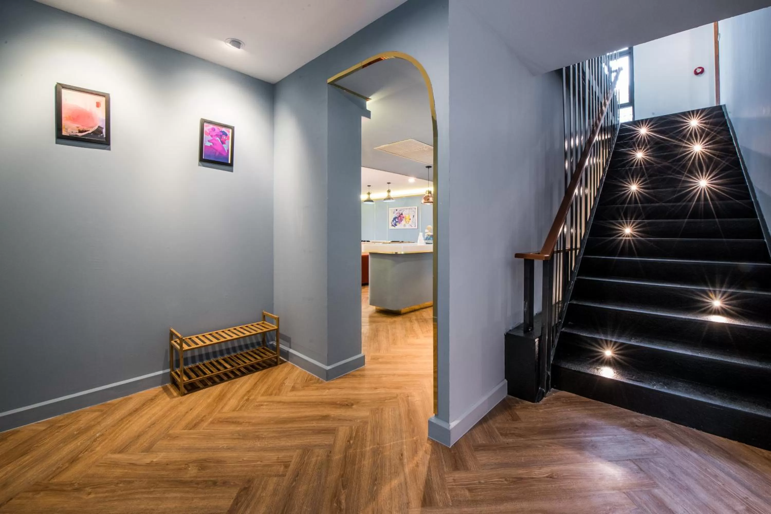 Living room in Nimit Boutique Hotel