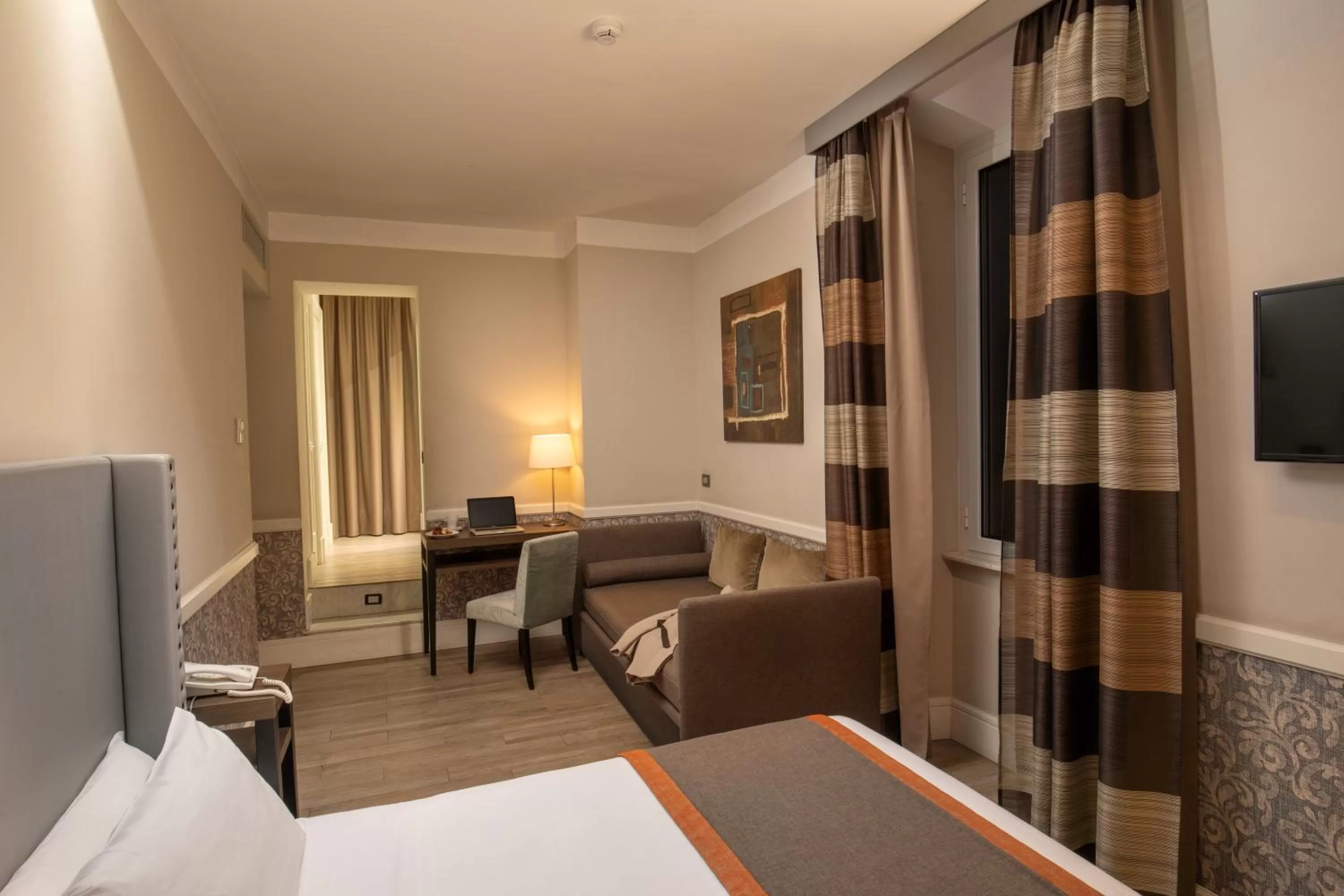 Bed in Fragrance Hotel St. Peter