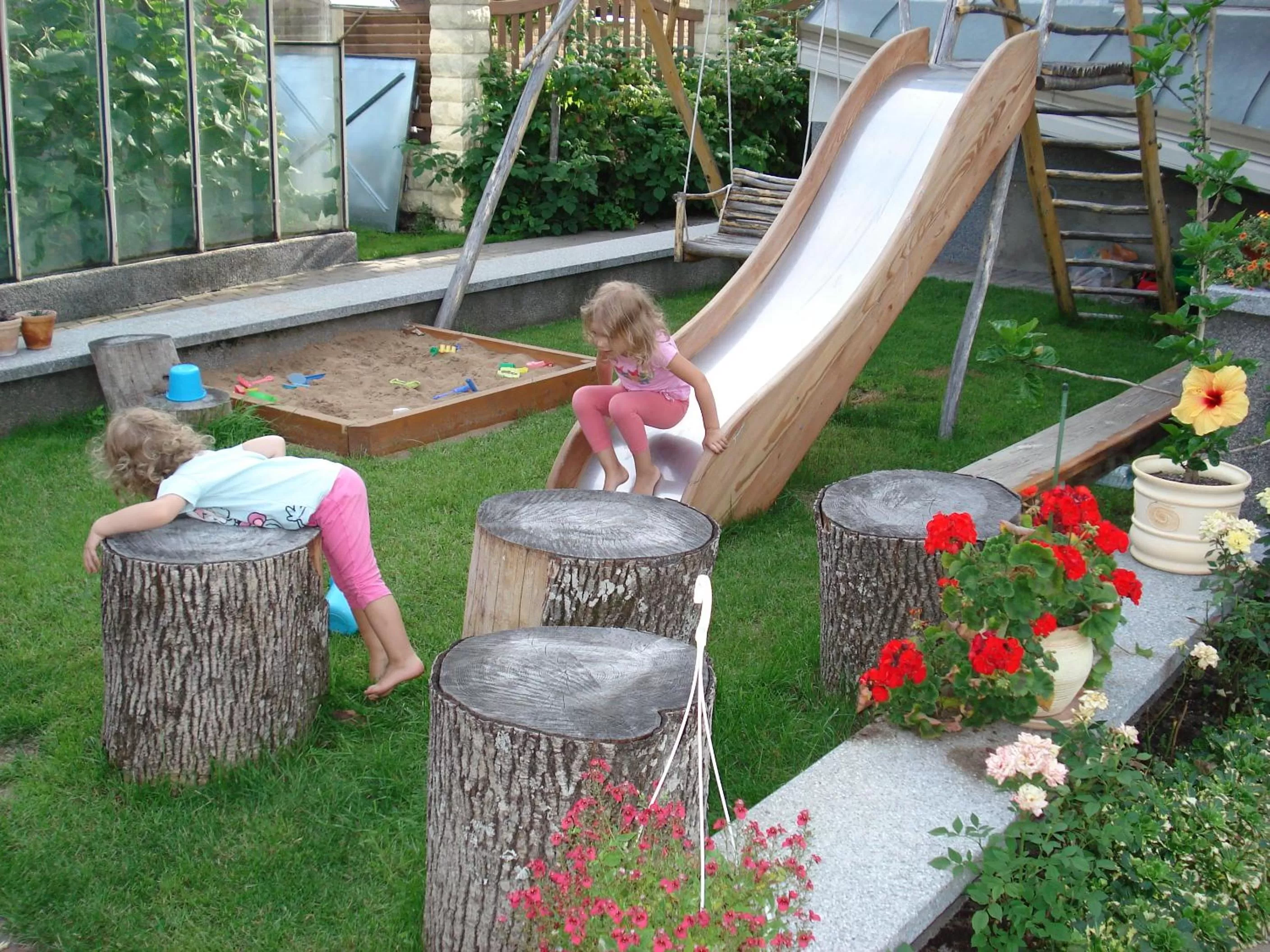 Property building in Guest House Linas