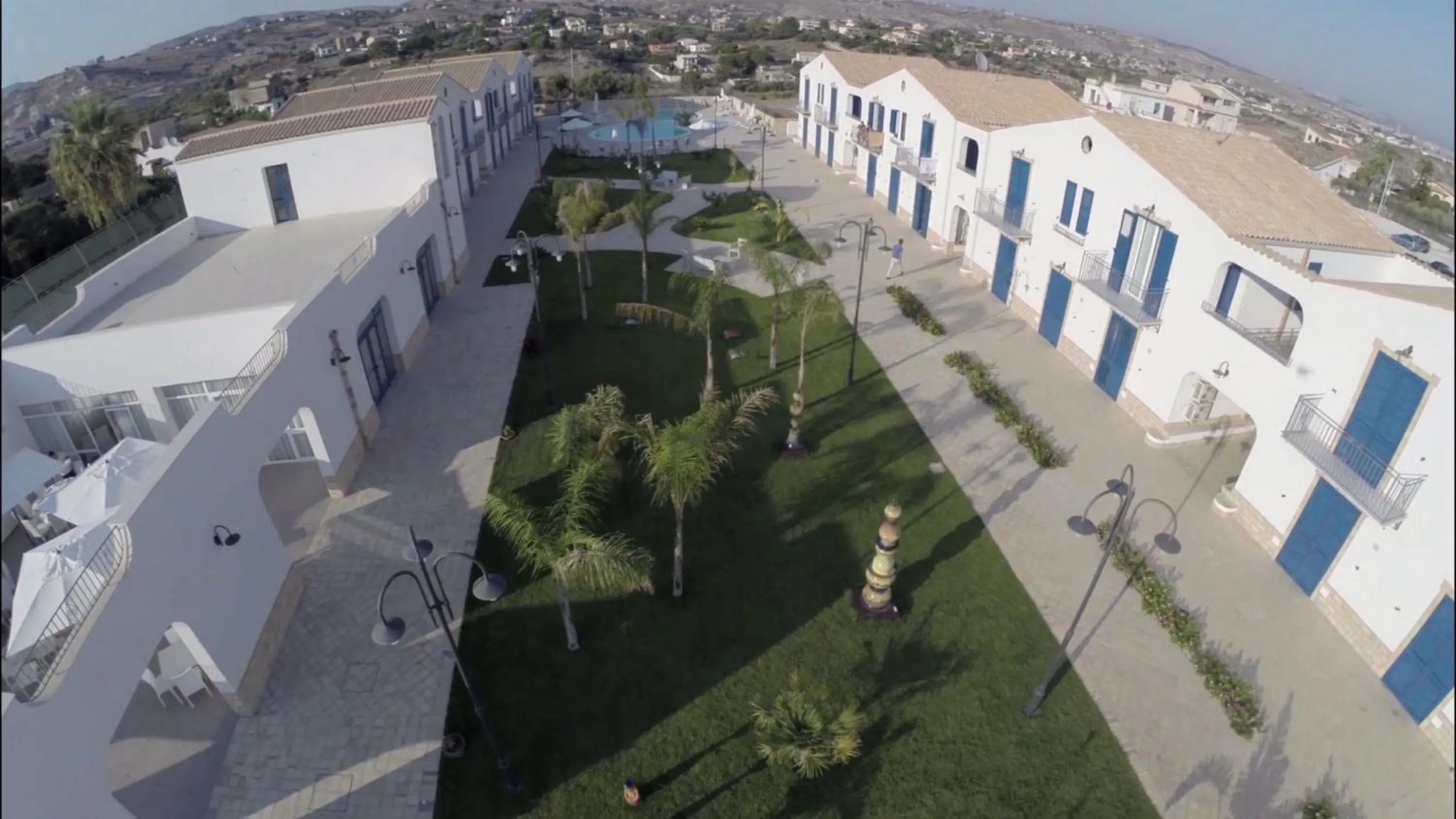 Bird's eye view in Scala Dei Turchi Resort
