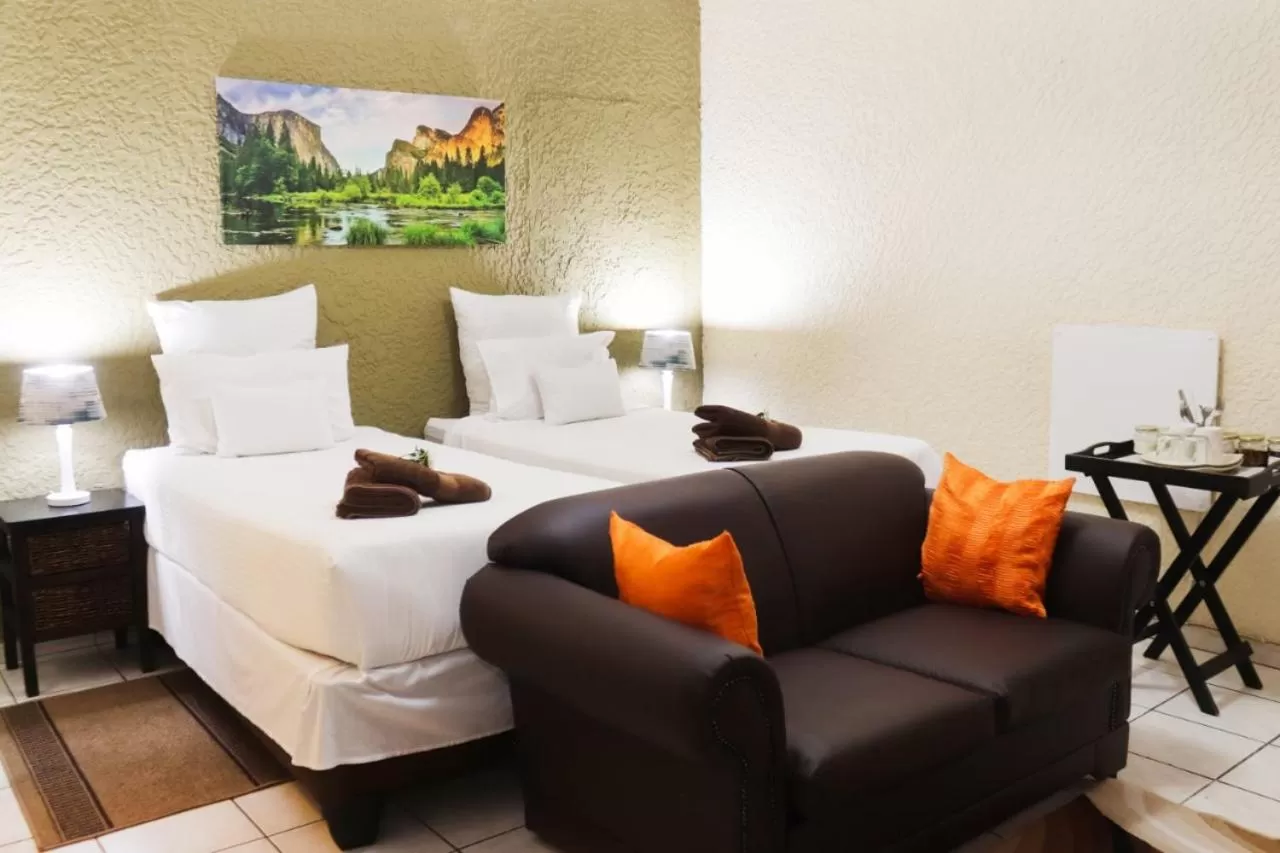 Bed in Moye Guest House