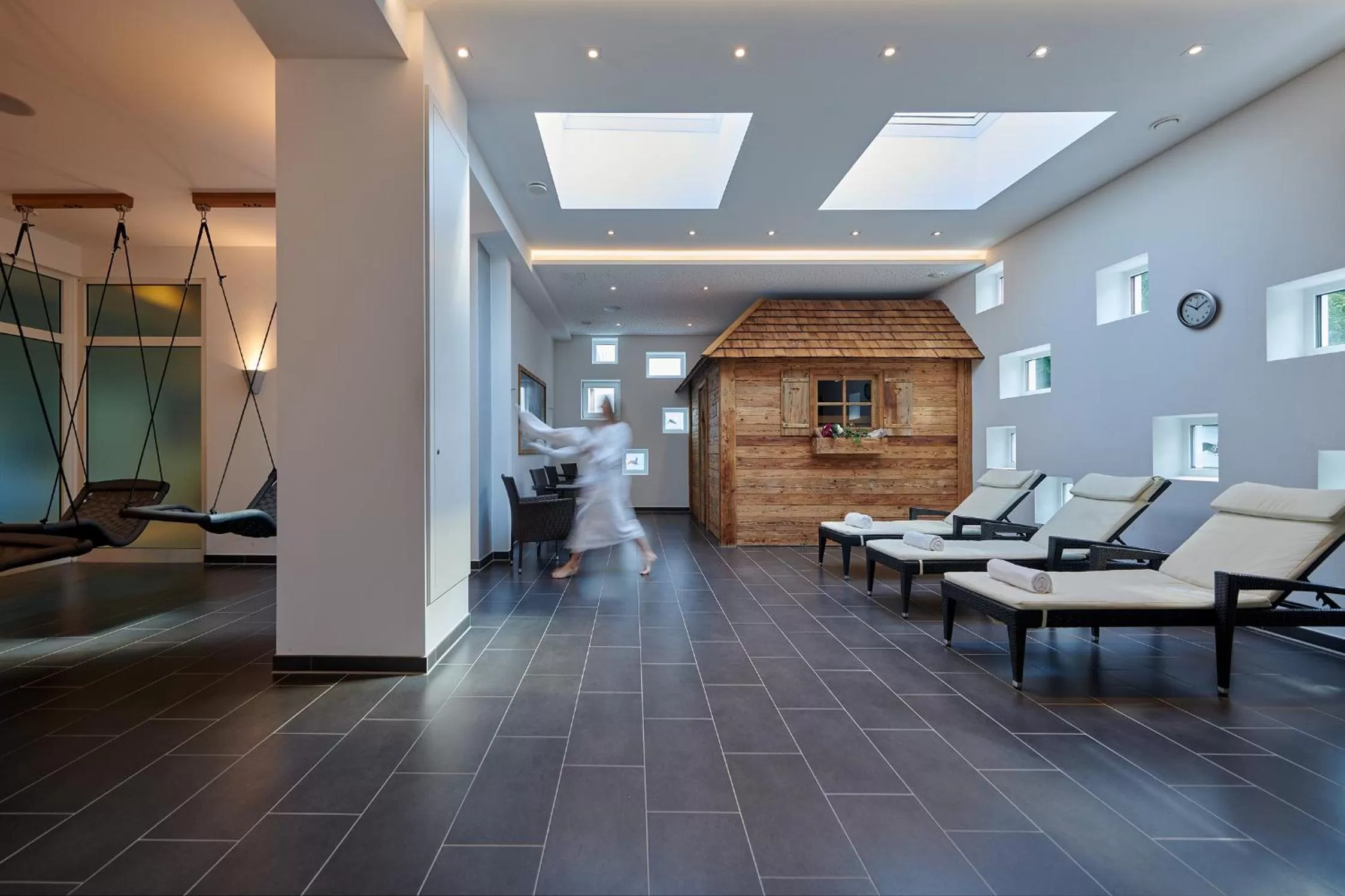 Sauna in Hotel Bannwaldsee