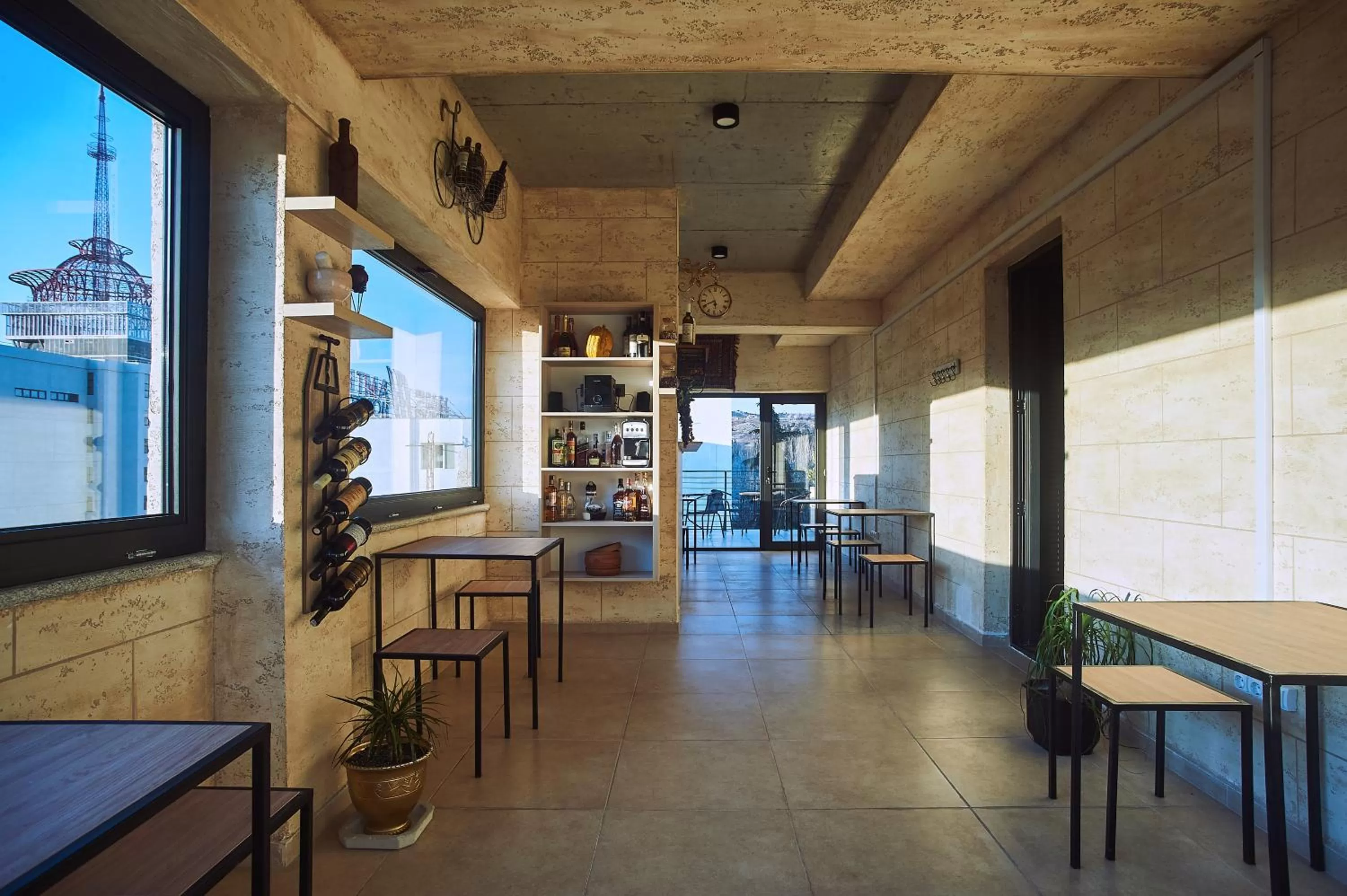 Kitchen or kitchenette in Green Boutique Hotel