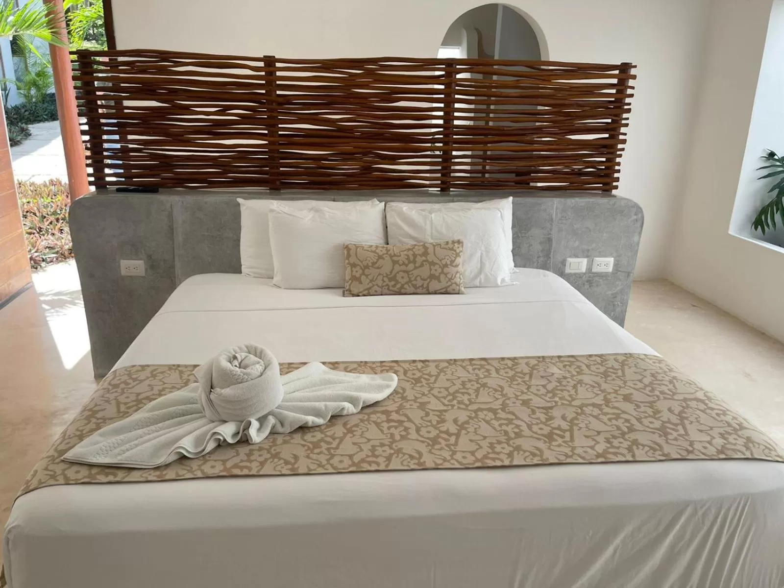 Bed in Mi Kasa Tu Kasa Bacalar
