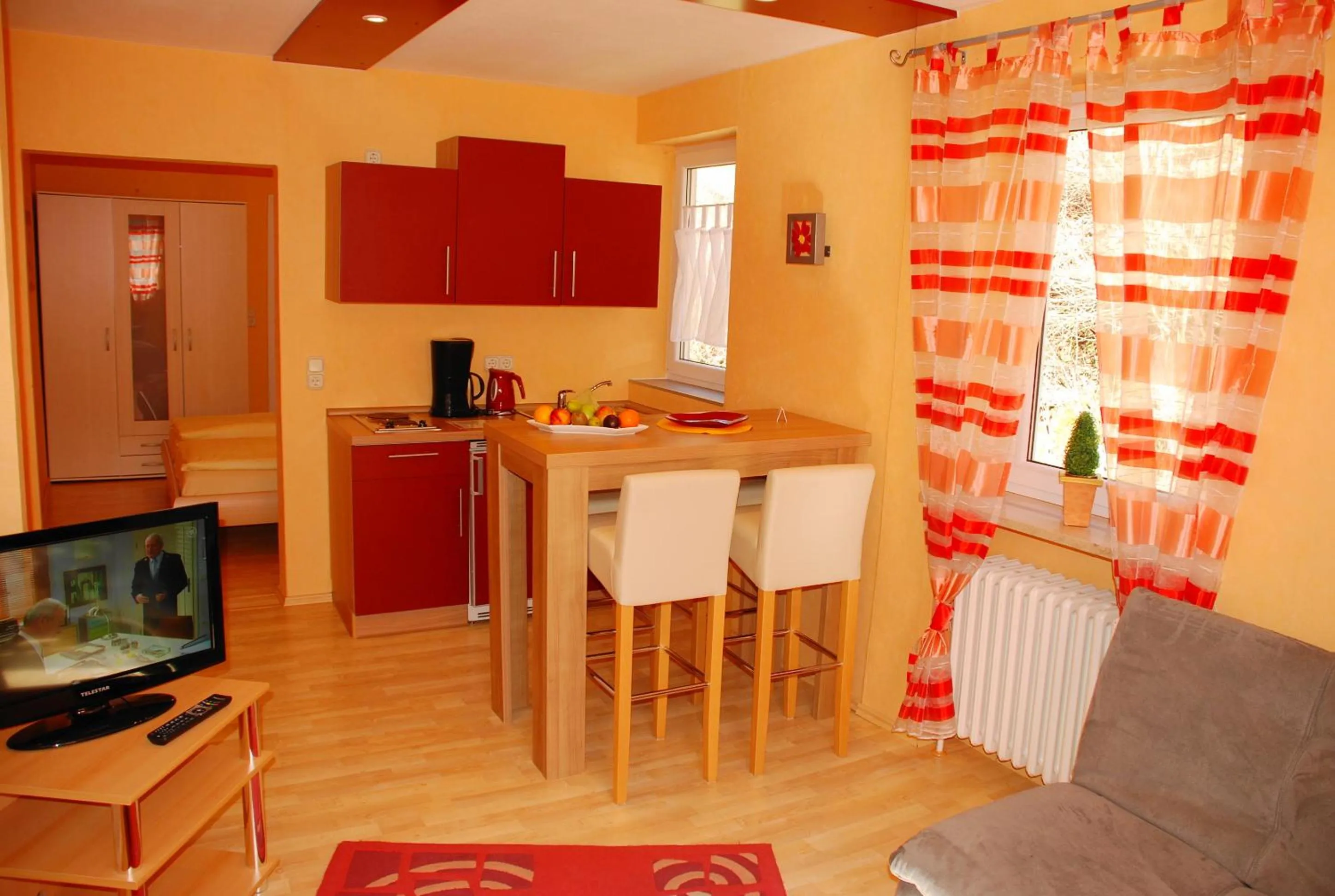 Kitchen or kitchenette in Hotel Heissinger