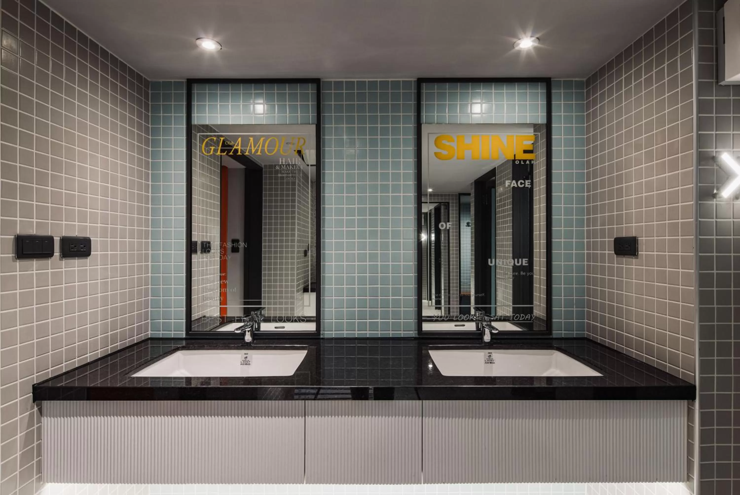 Bathroom in OLAH Poshtel - Taichung Station