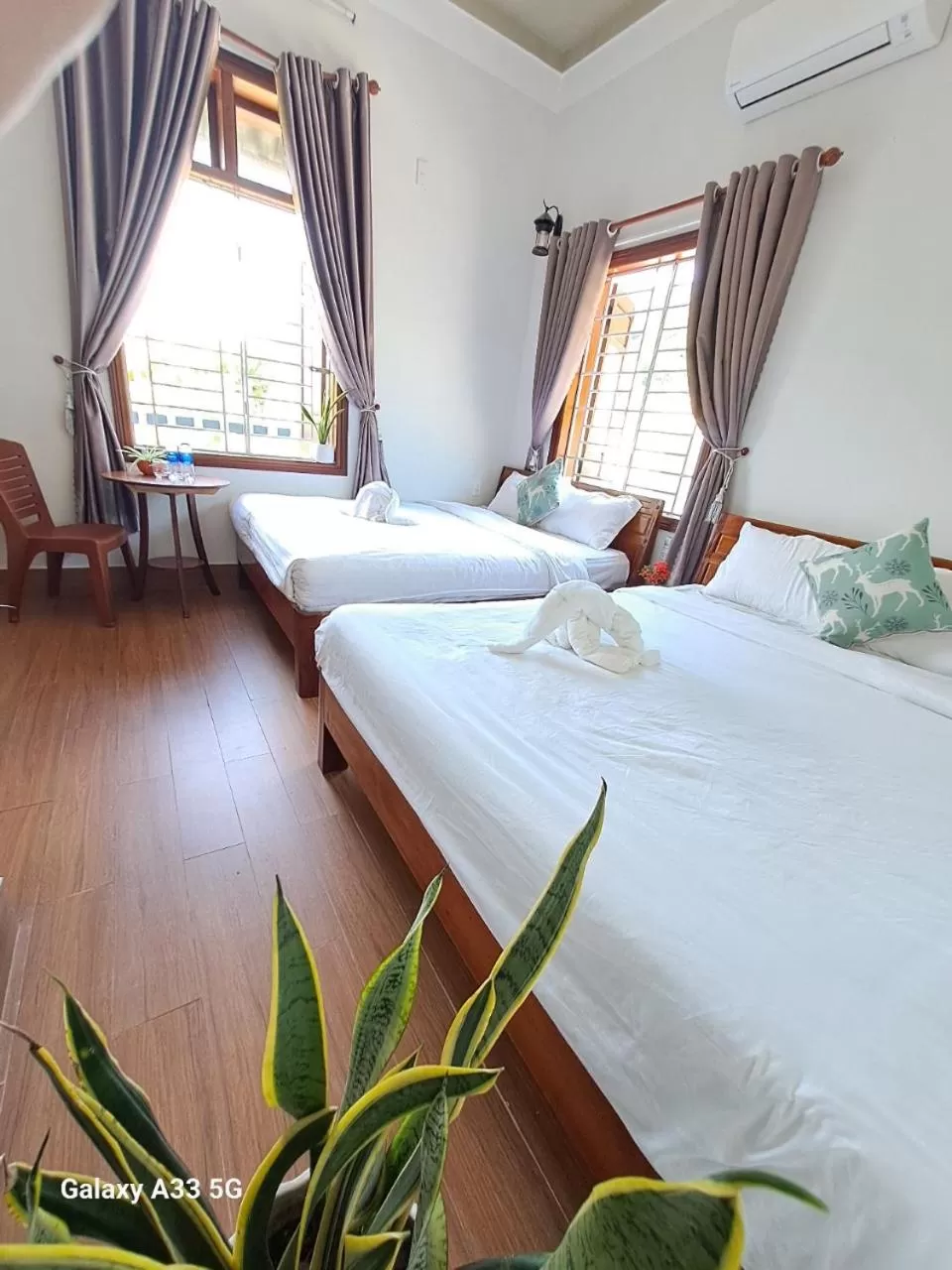 Bed in Cong Man Homestay Cham Island