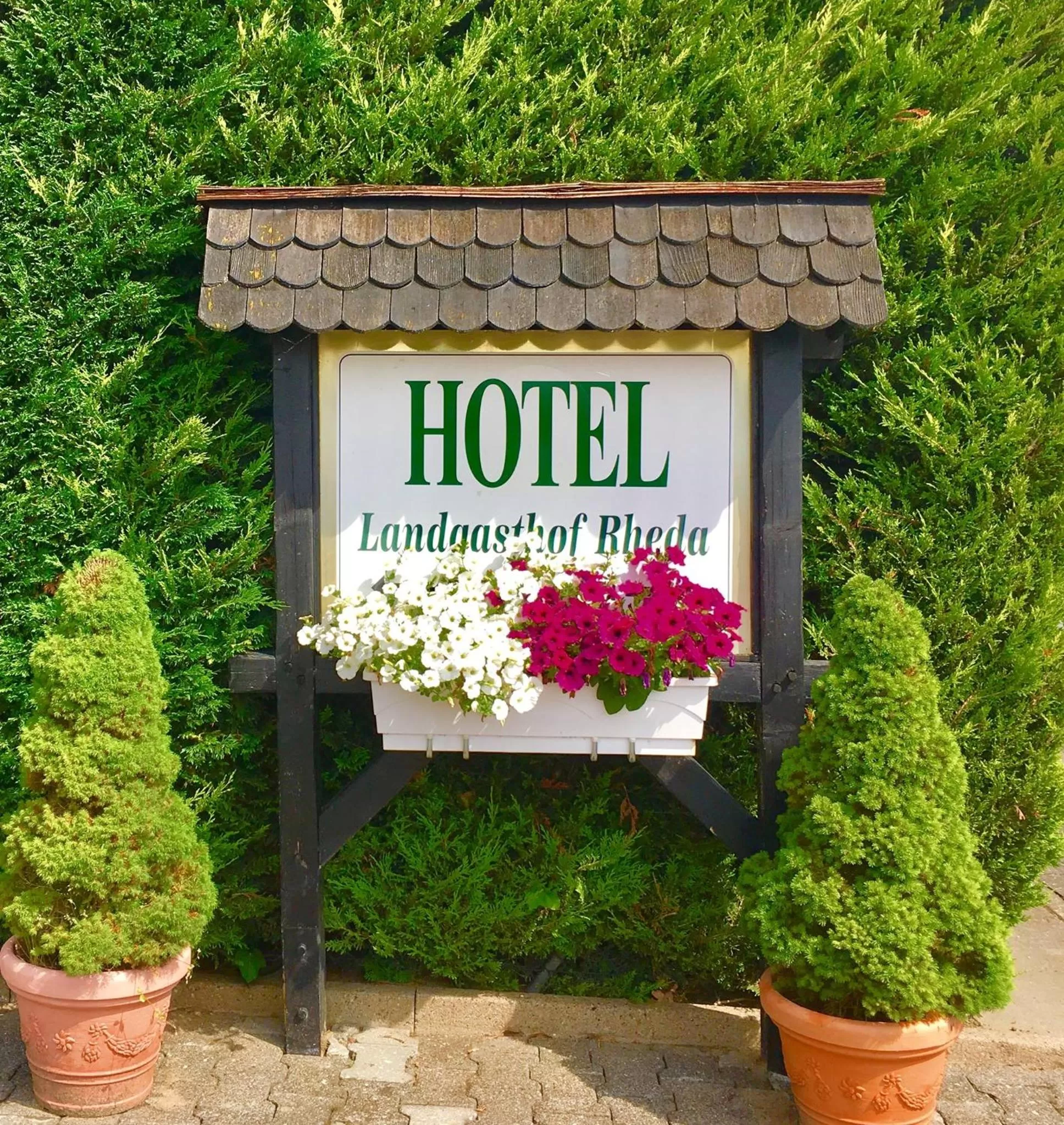 Property logo or sign in Landgasthof Rheda Hotel - Restaurant