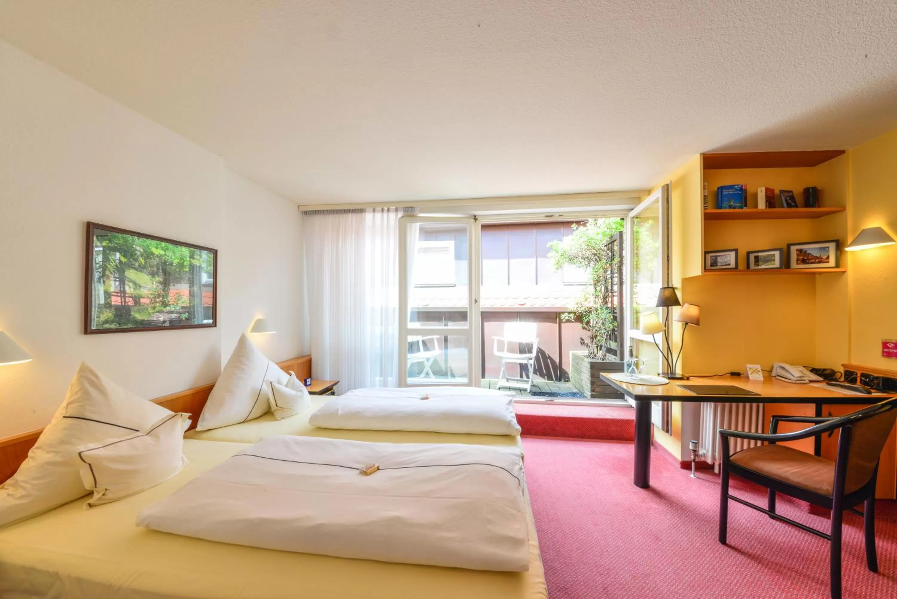 Photo of the whole room, Bed in Hotel Lehmeier