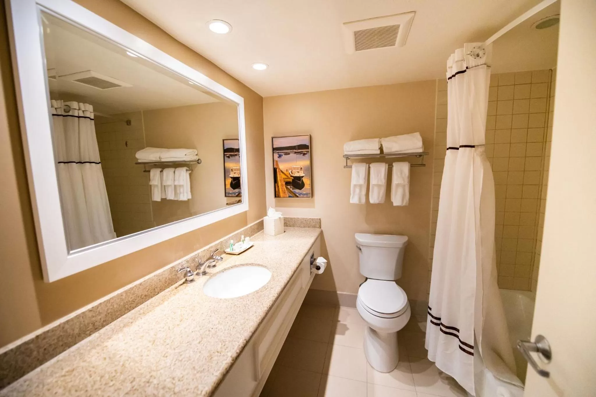 Bathroom in Holiday Inn Bar Harbor Regency Hotel by IHG