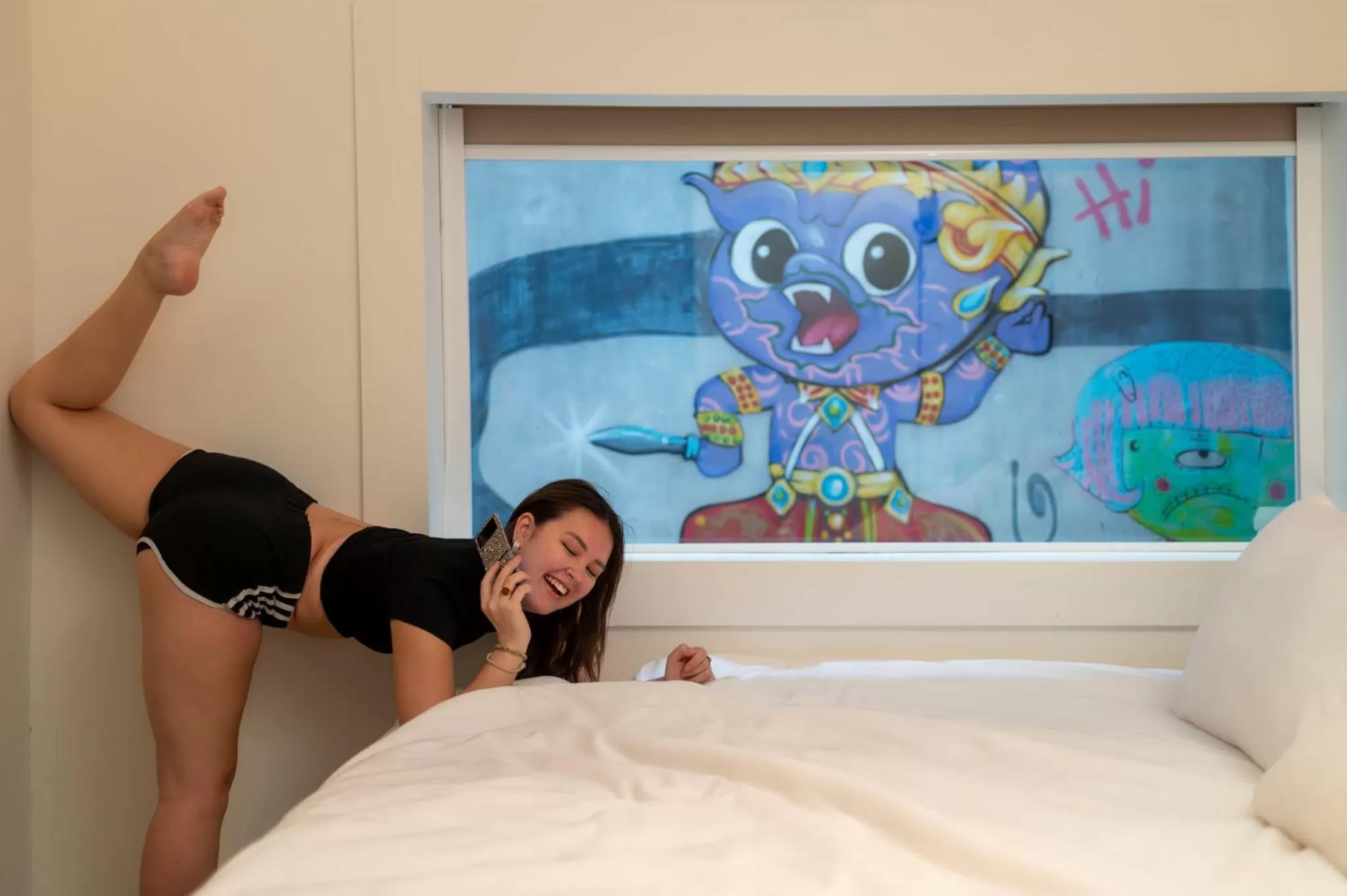 Bed in Jono Bangkok Asok Hotel