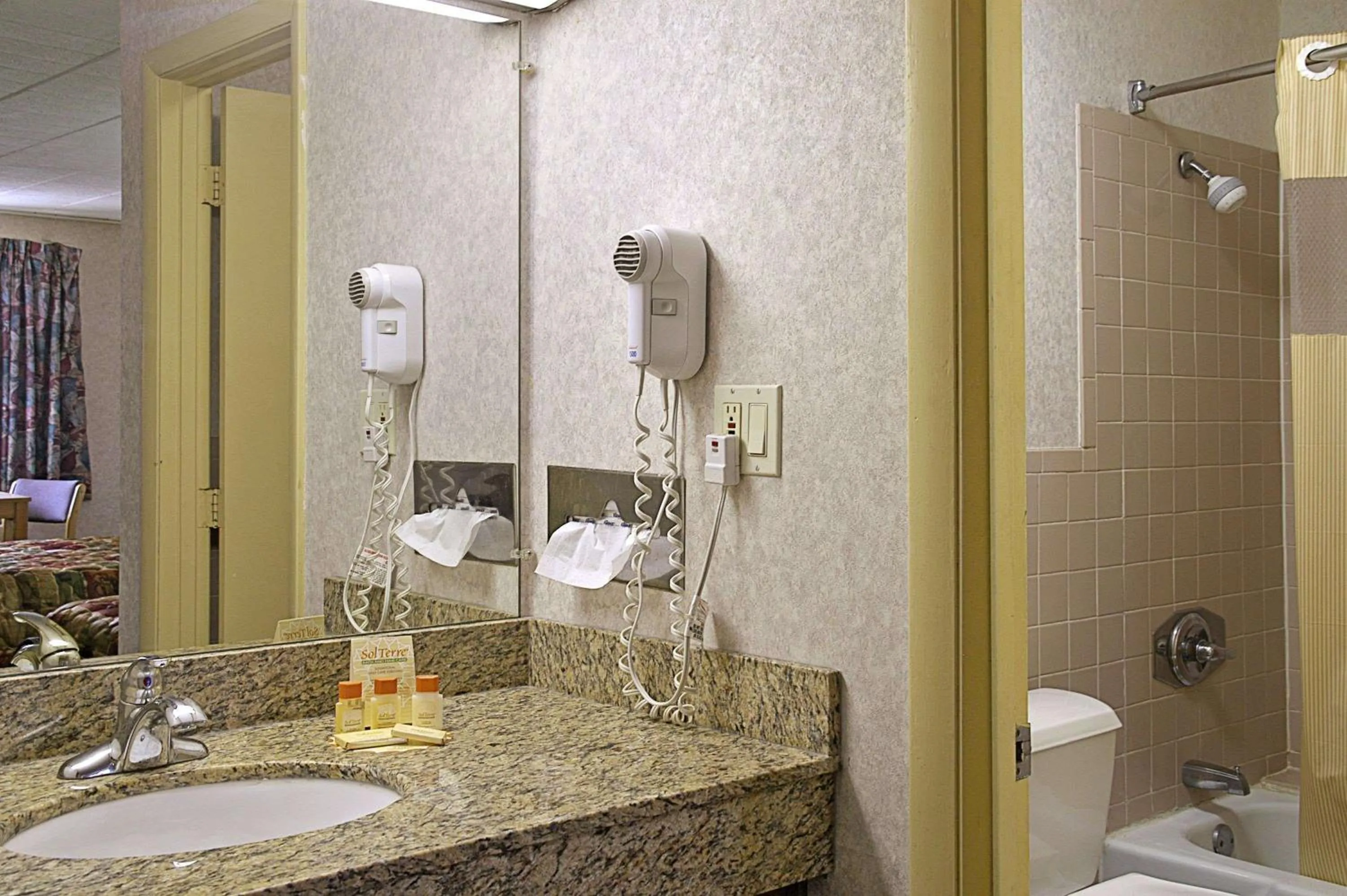 Bathroom in Days Inn by Wyndham Oak Ridge Knoxville