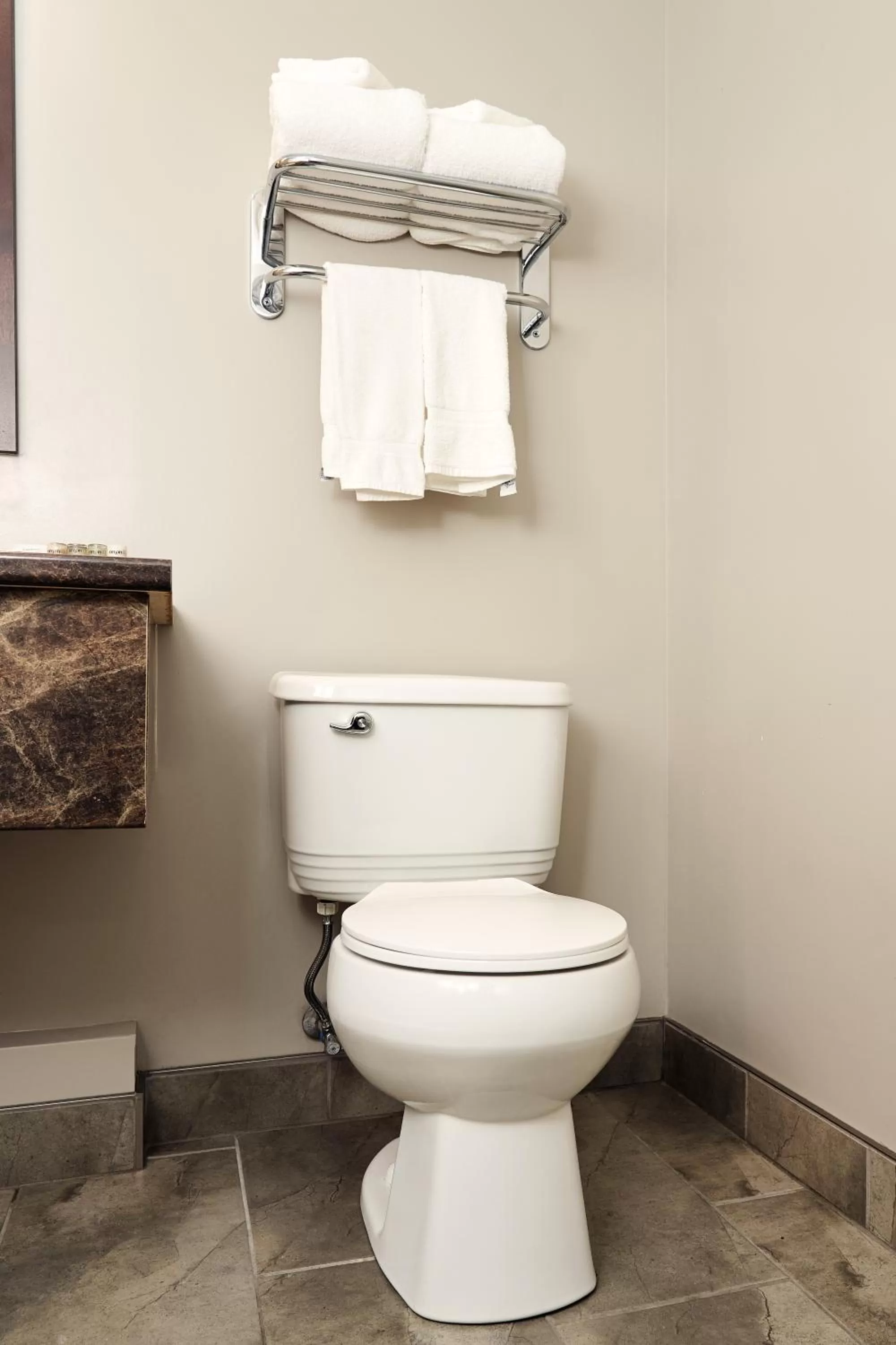 Toilet in RiverRock Inn