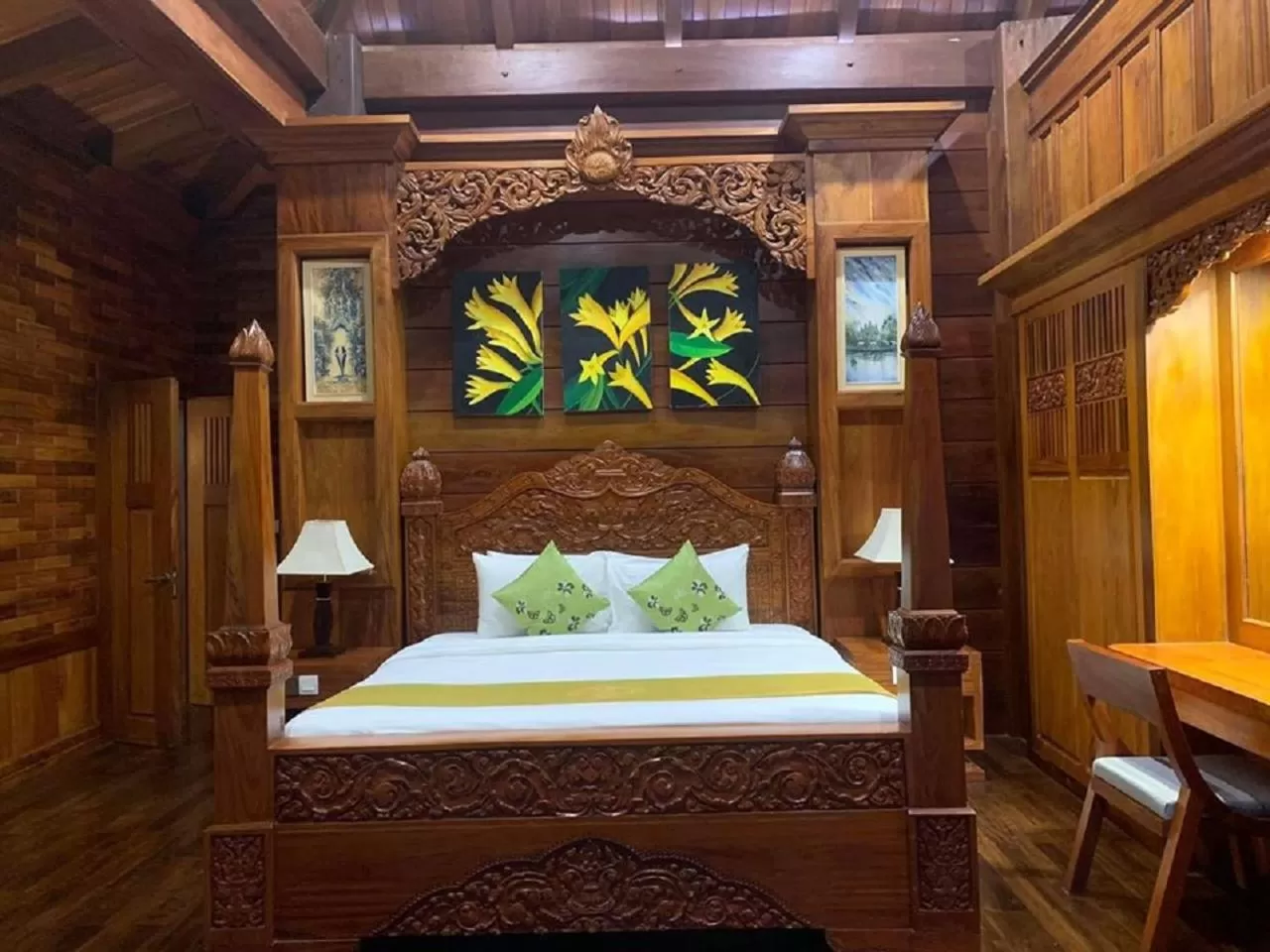 bunk bed, Bed in Try Palace Resort-Kep