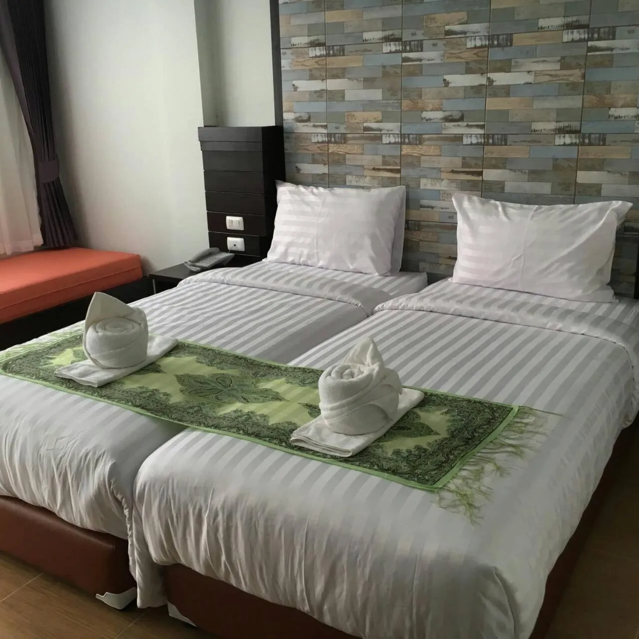 Bed in Serene Residence