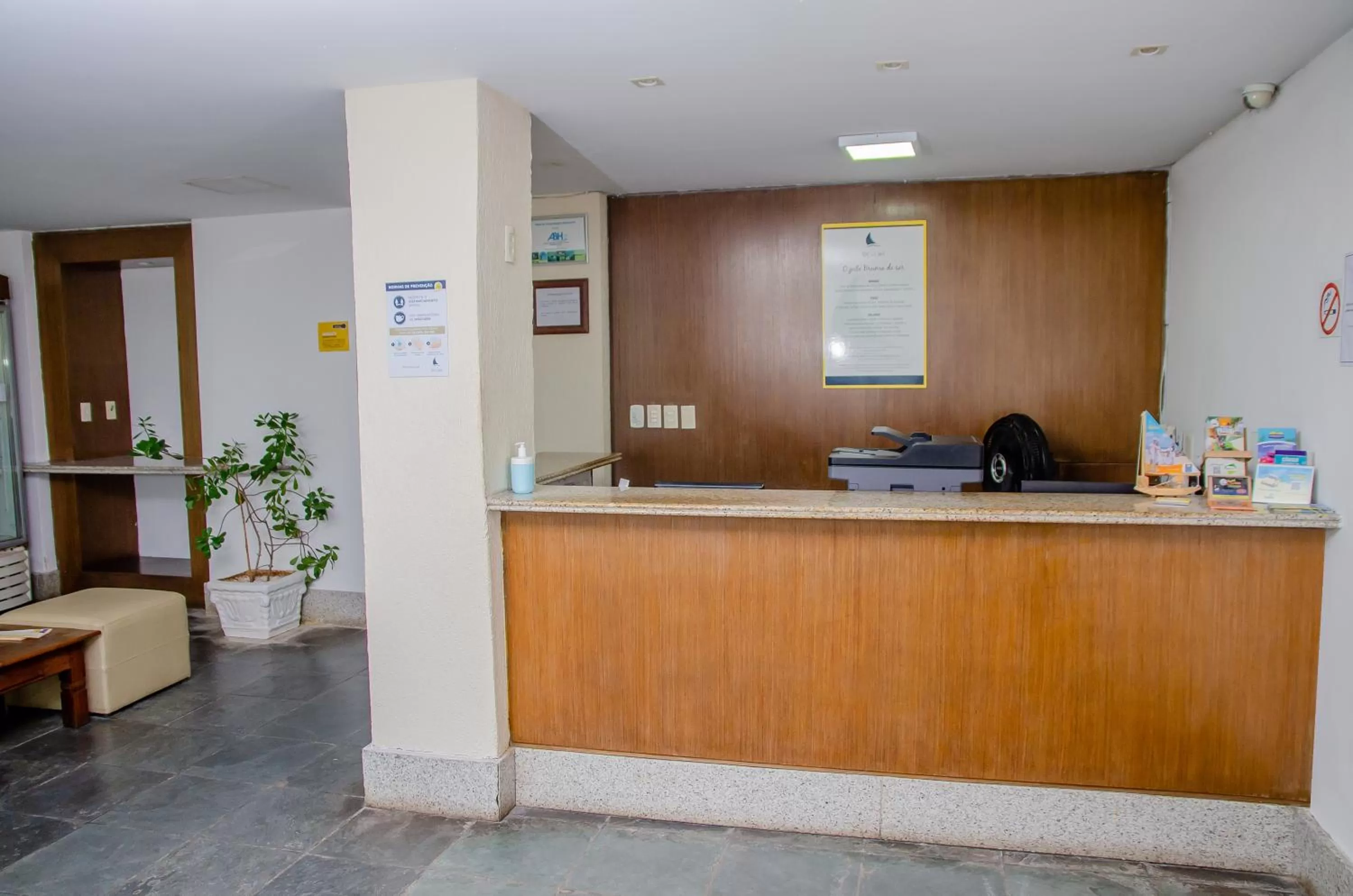 Lobby or reception in La Belle Beach Hotel