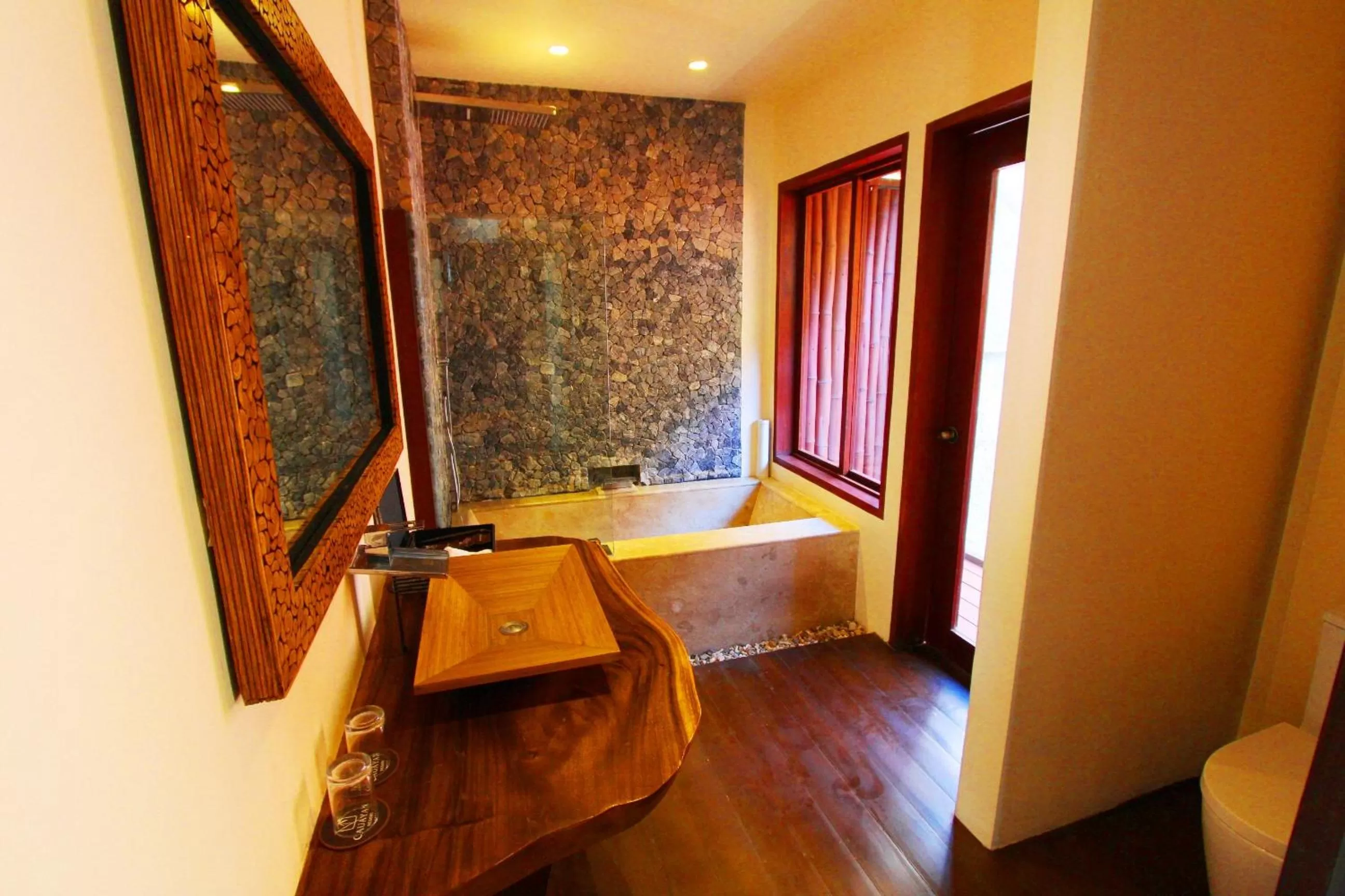 Bathroom, Bed in Cauayan Island Resort and Spa