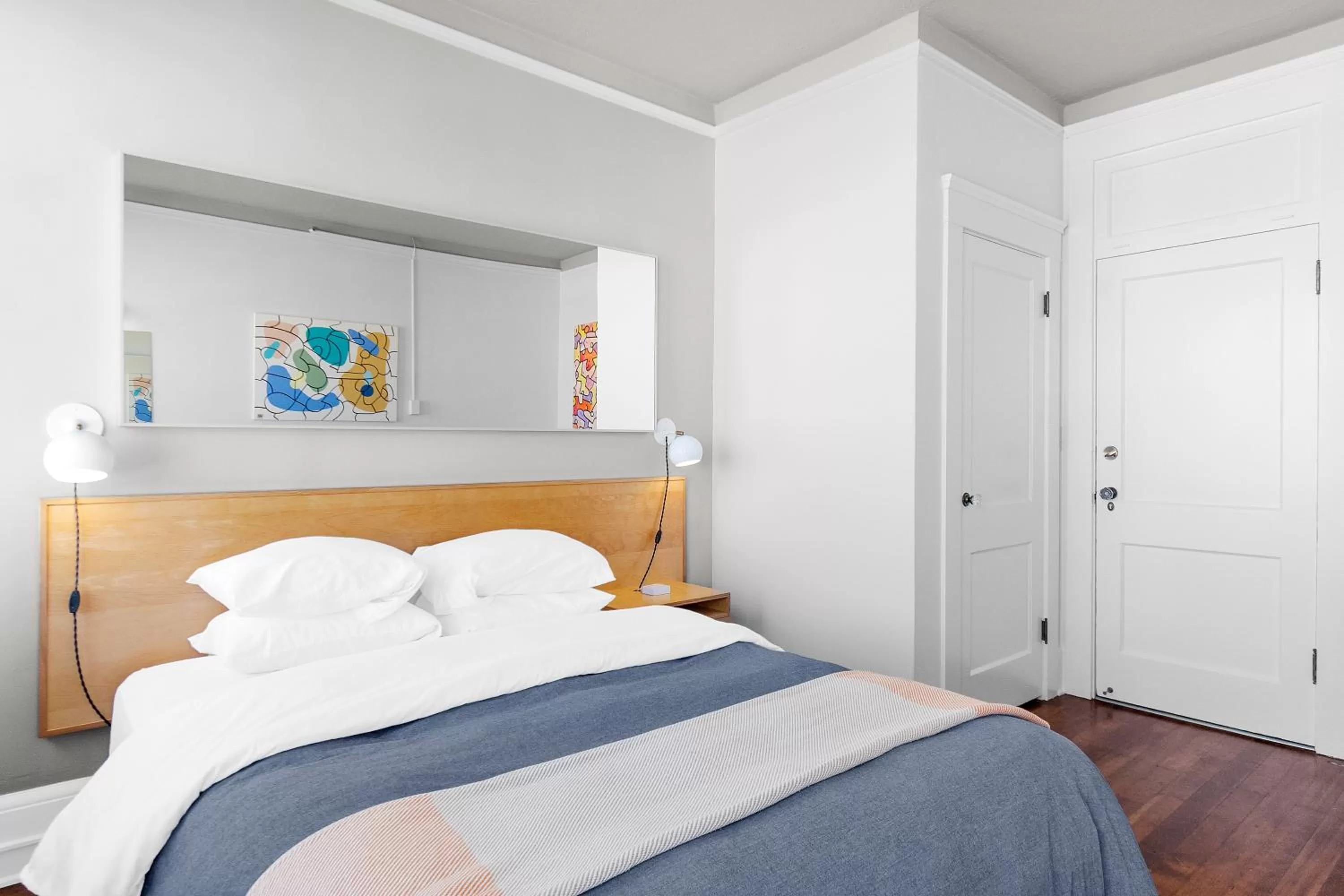 Bed in Norblad Hotel