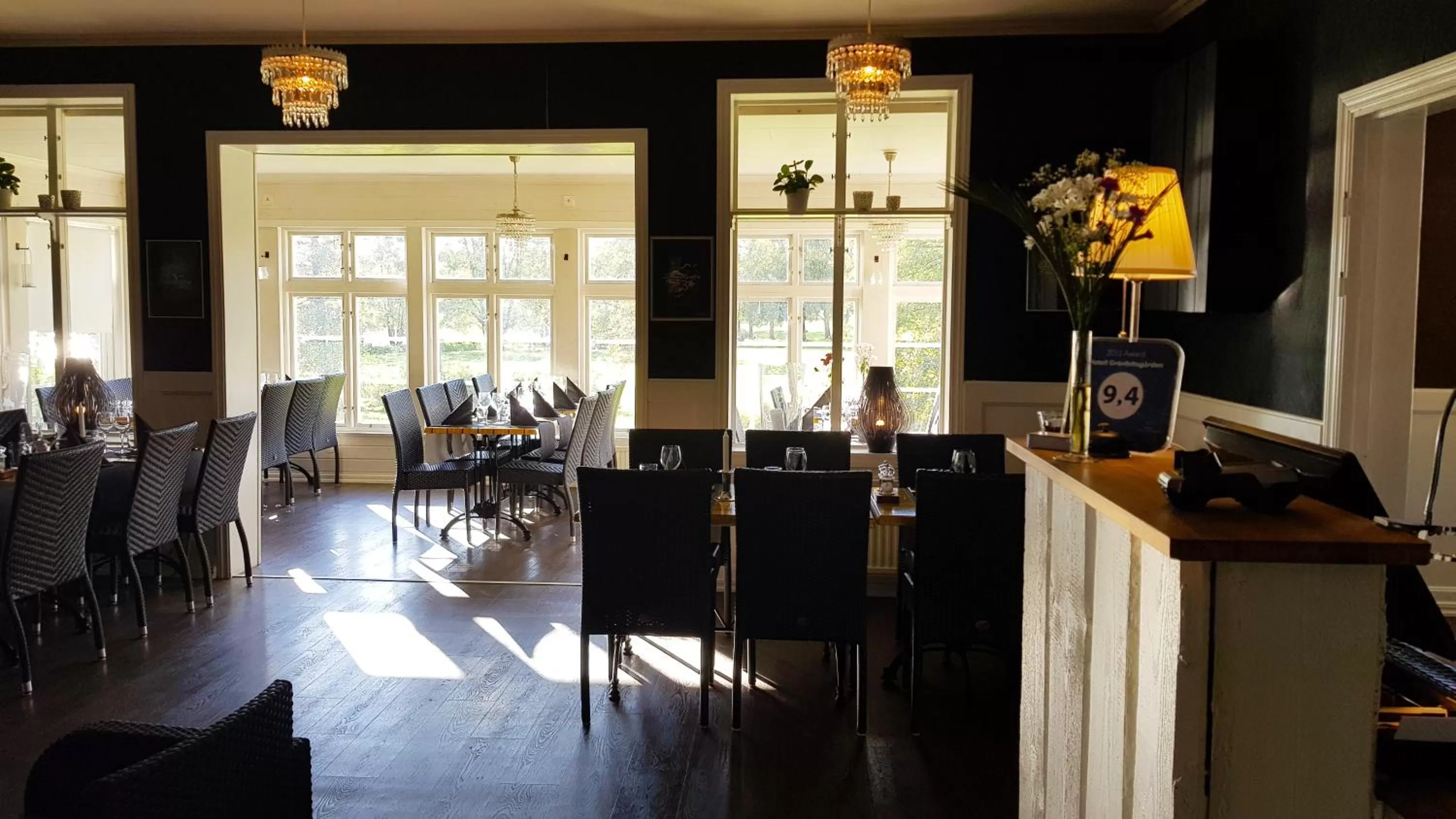 Restaurant/places to eat in Hotell Grönfeltsgården