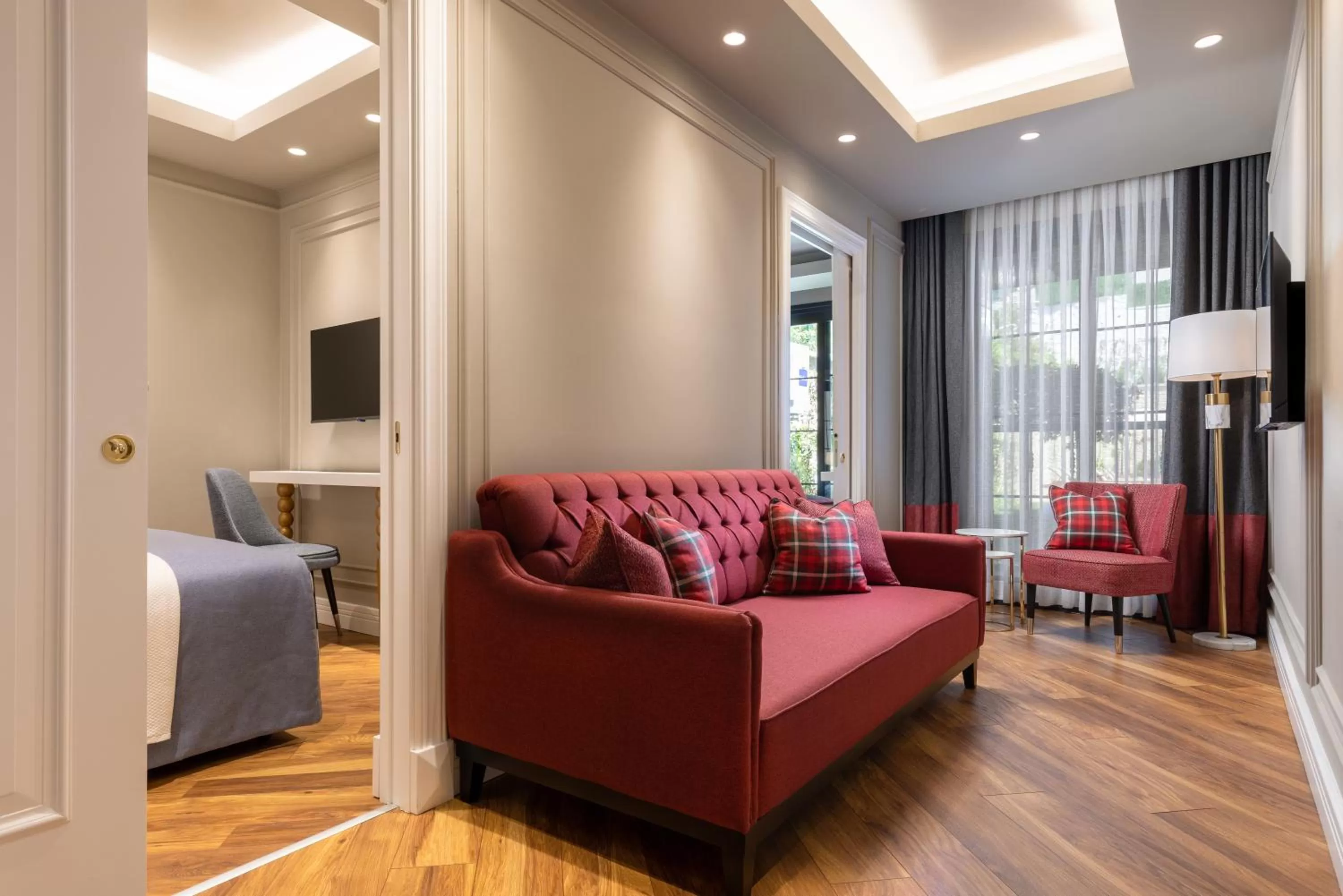 Communal lounge/ TV room in Motif Hotel Çeşme