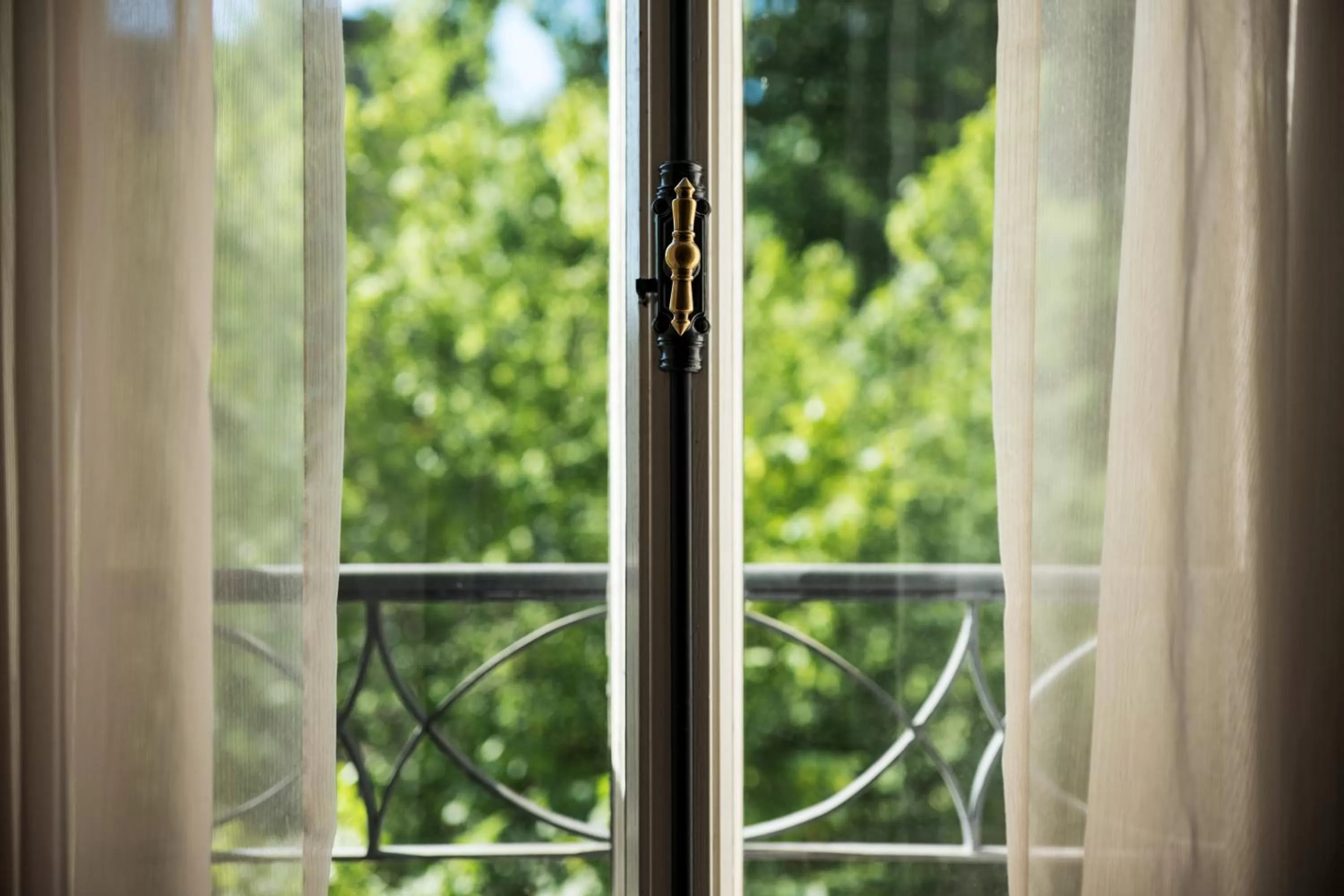 Garden view in Maison Messmer - ein Mitglied der Hommage Luxury Hotels Collection