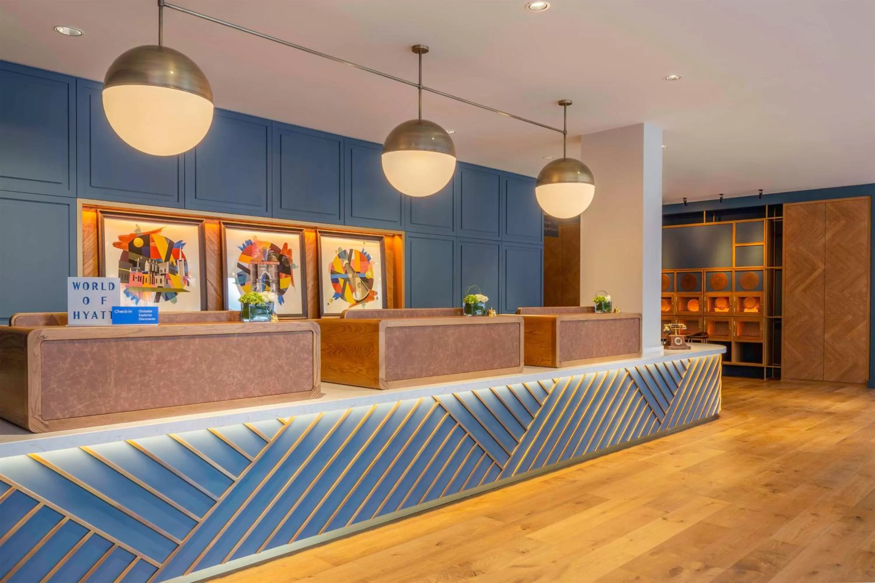 Lobby or reception in Hyatt Centric The Liberties Dublin