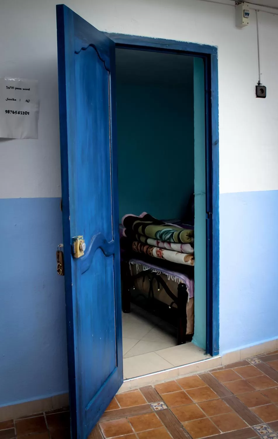 Bathroom in Hotel Souika