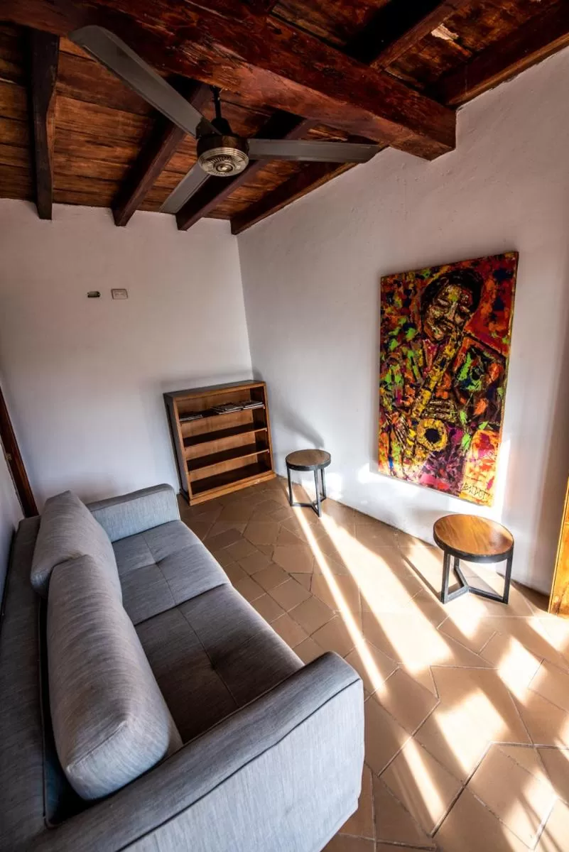 Seating Area in La Casa Amarilla