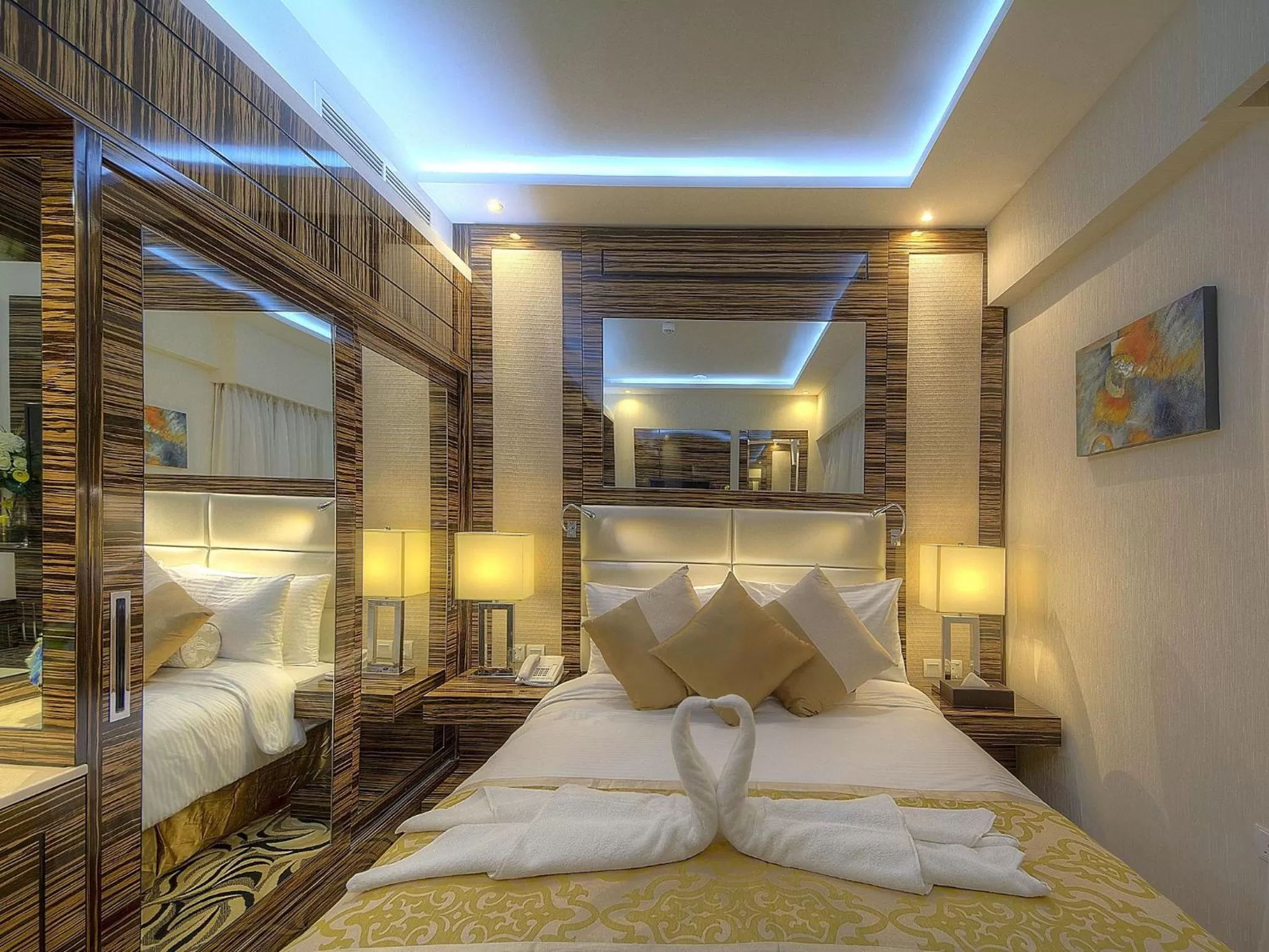 Bedroom, Bed in Orchid Vue Hotel