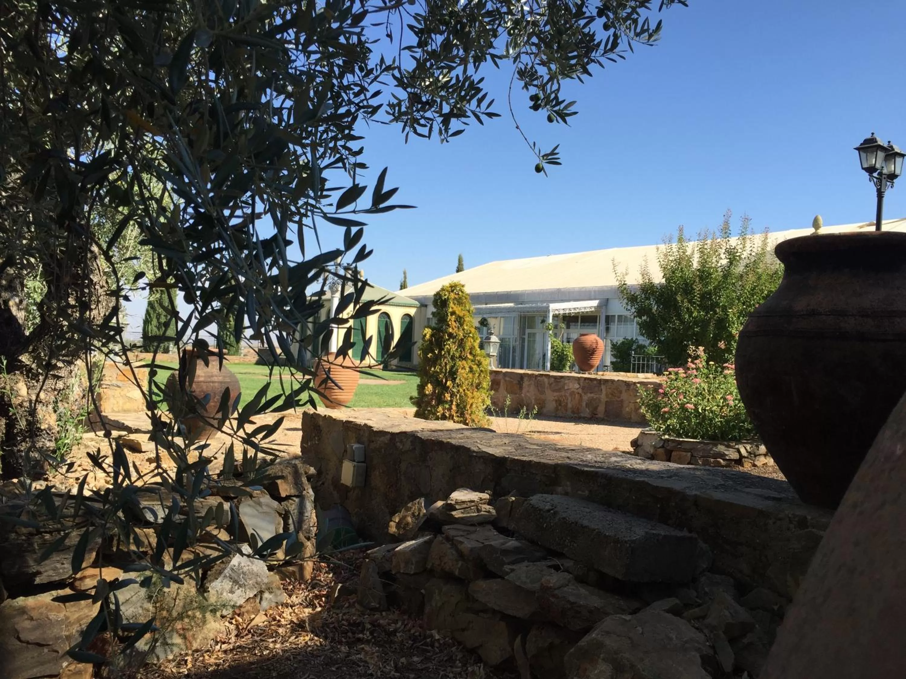 Garden in Apartamentos Atalayas Extremadura