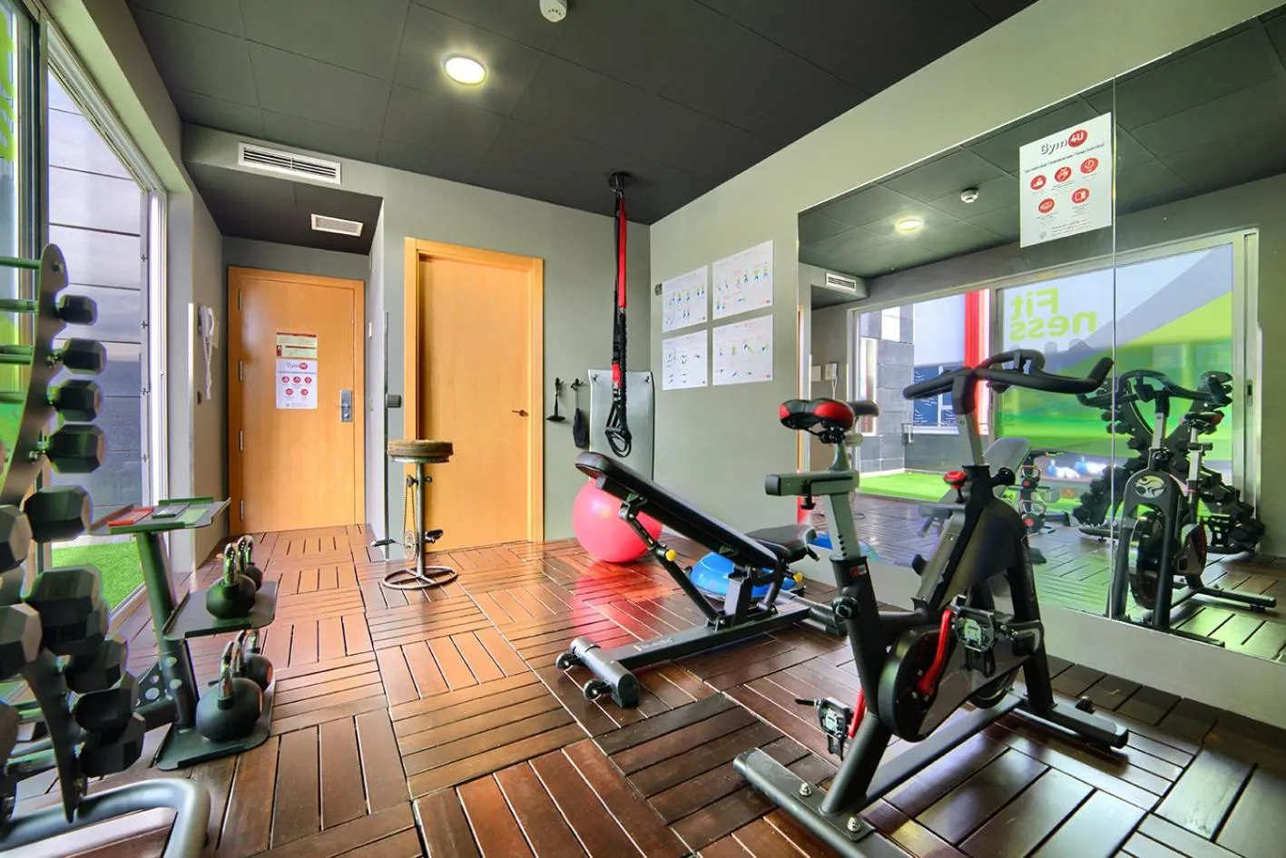 Fitness centre/facilities in Hotel Bed4U Tudela