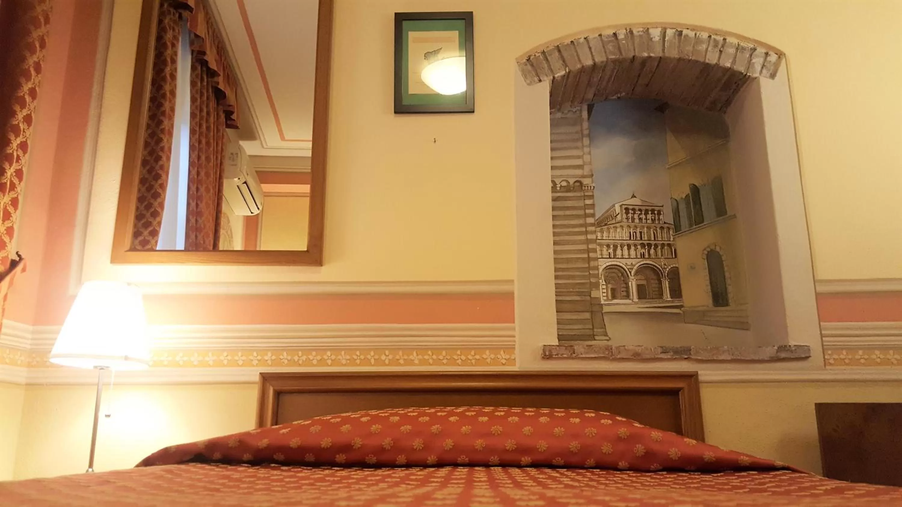 Bedroom, Bed in Albergo San Martino & Depandance