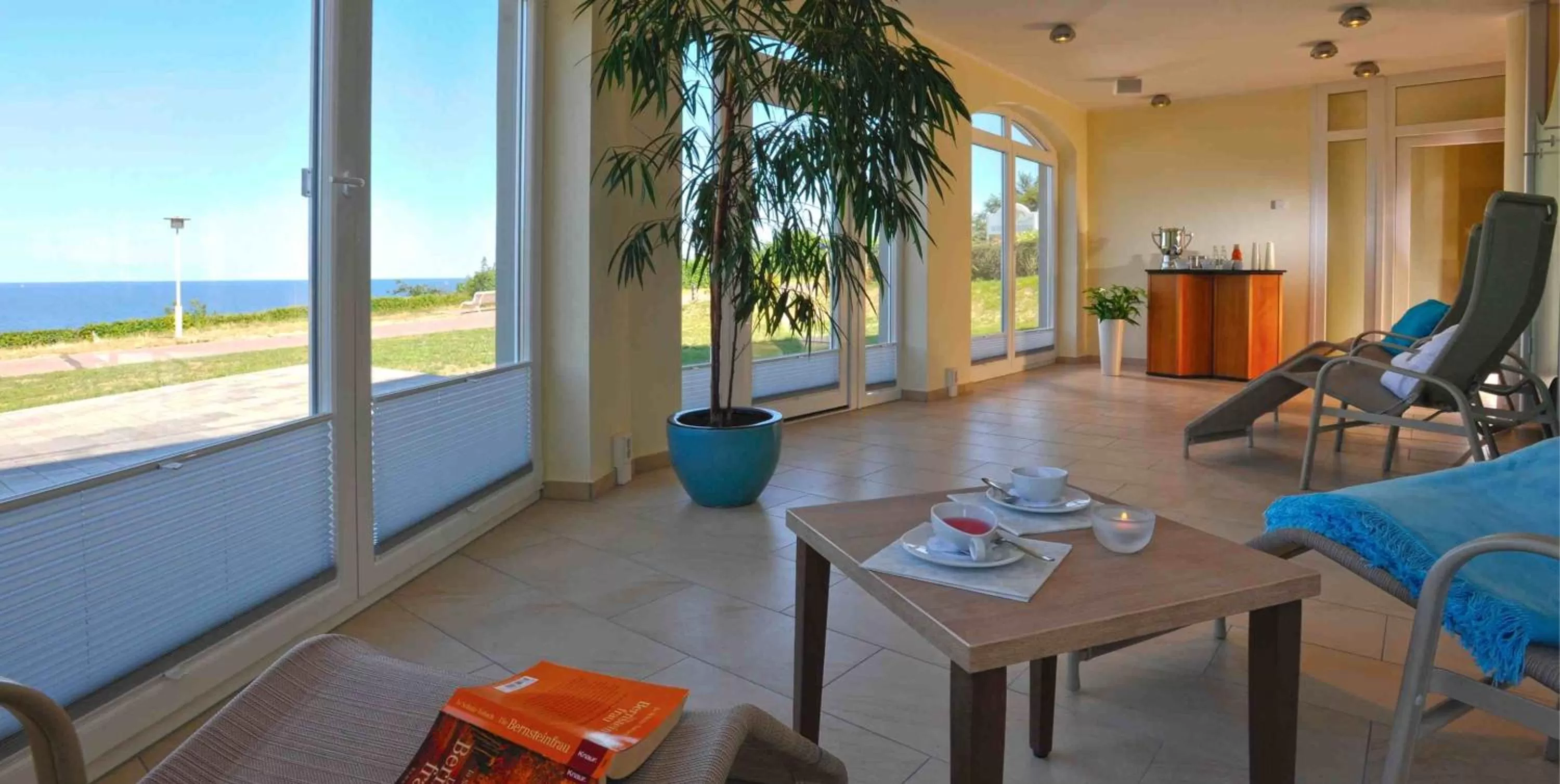 Spa and wellness centre/facilities, Sea View in Seeschloss Sellin