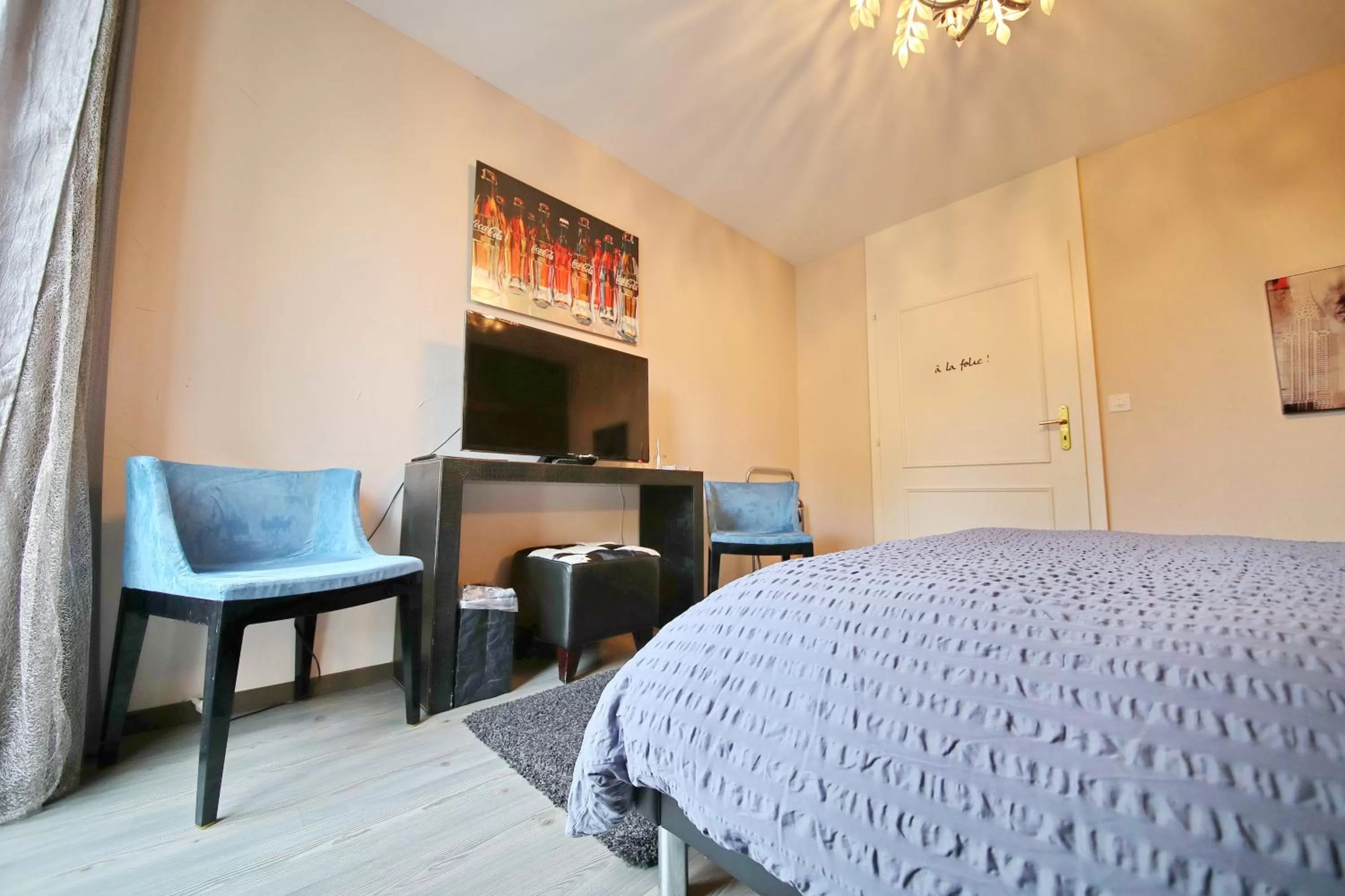 Bed in B&B Corseaux Beach & Riviera Beach