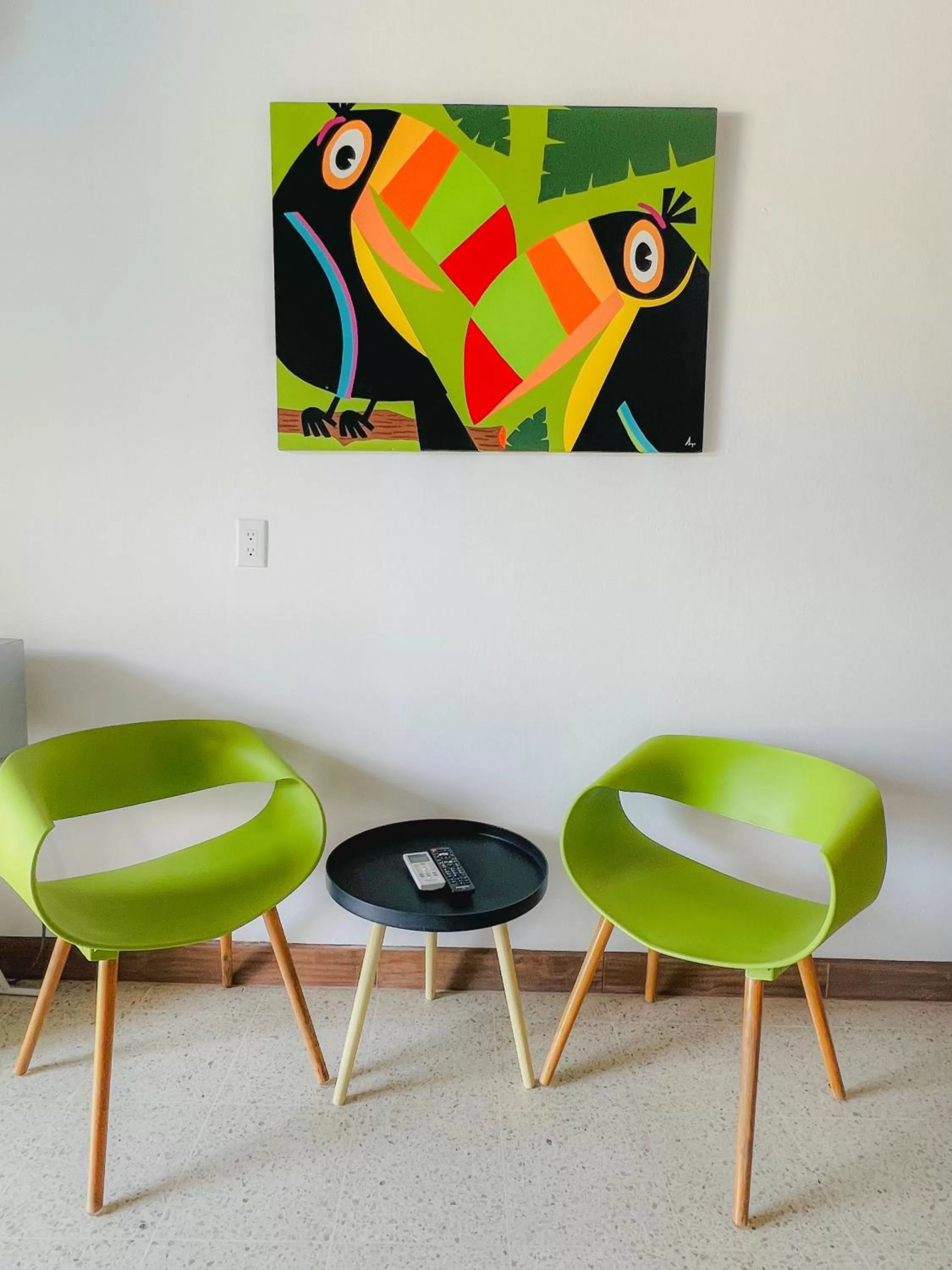 Seating area in Hotel Mar Rey