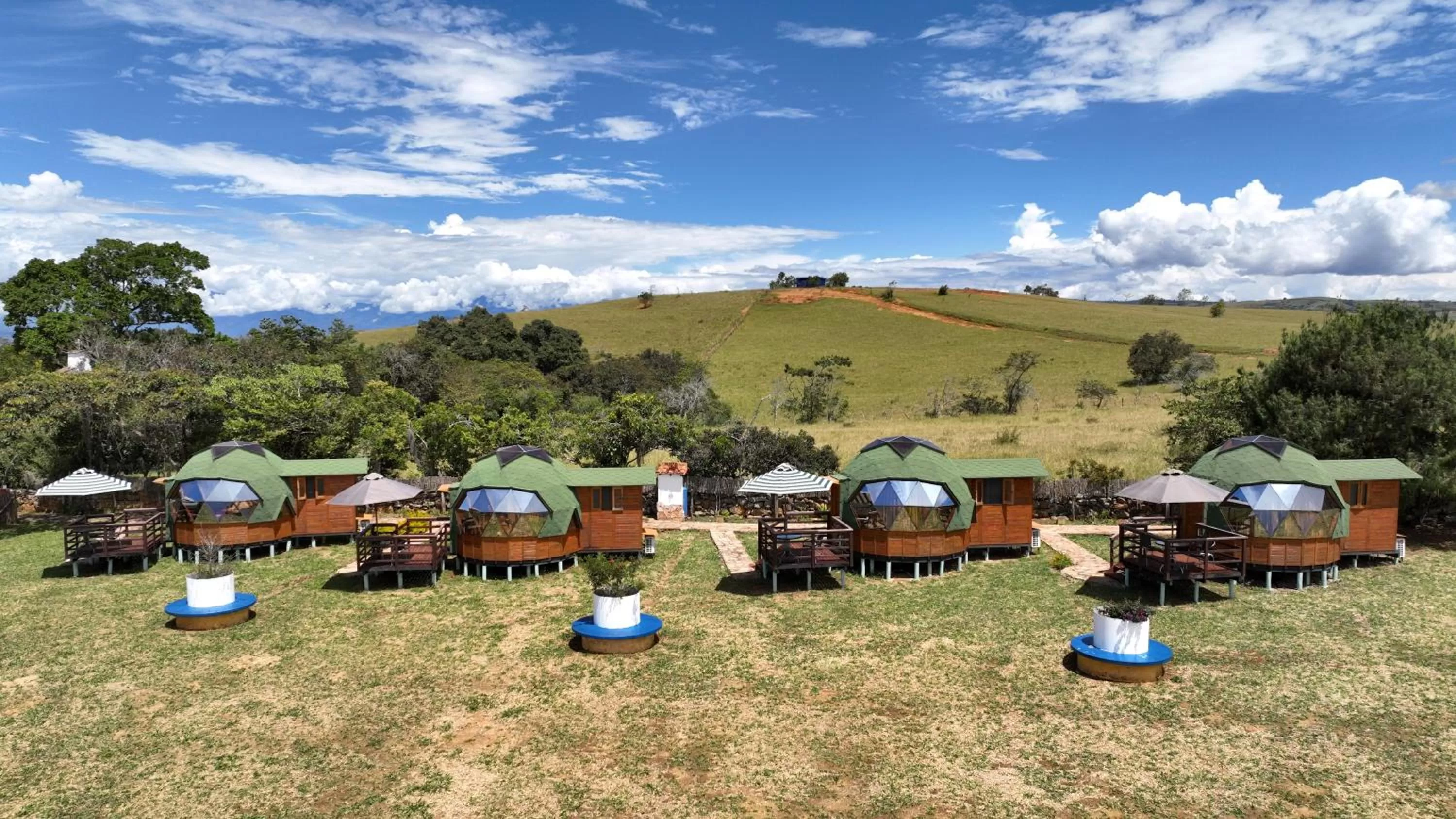 Natural landscape in Hotel Buenosaires Barichara