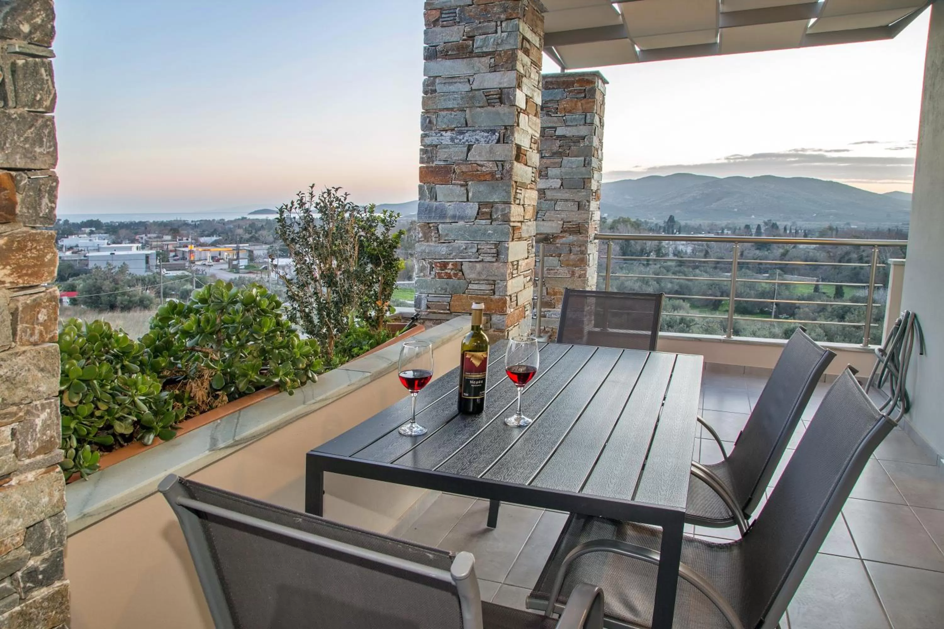 Balcony/Terrace in Vardians Villas & Suites