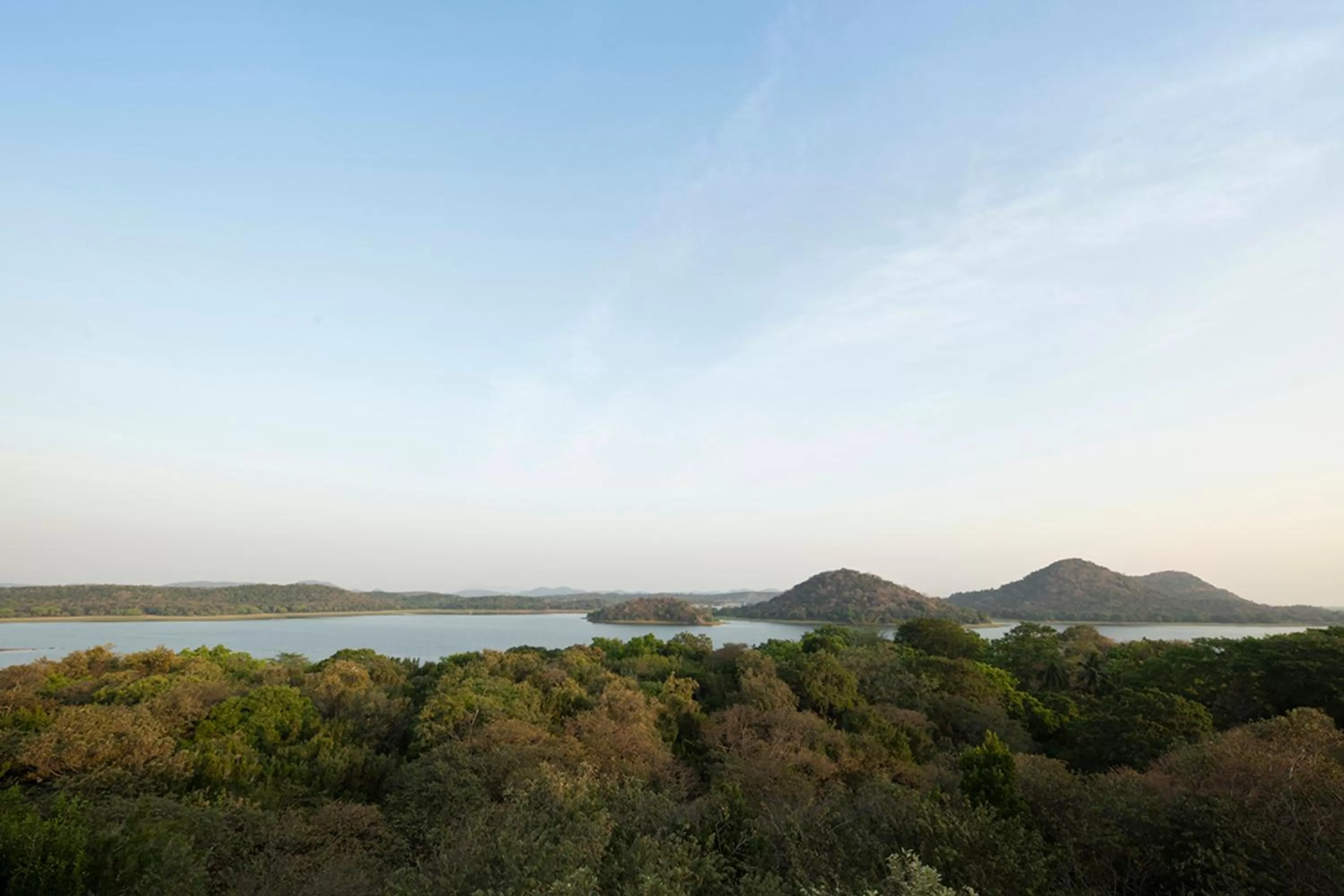 Natural landscape in Lavendish Lake Giritale - Former Giritale Hotel