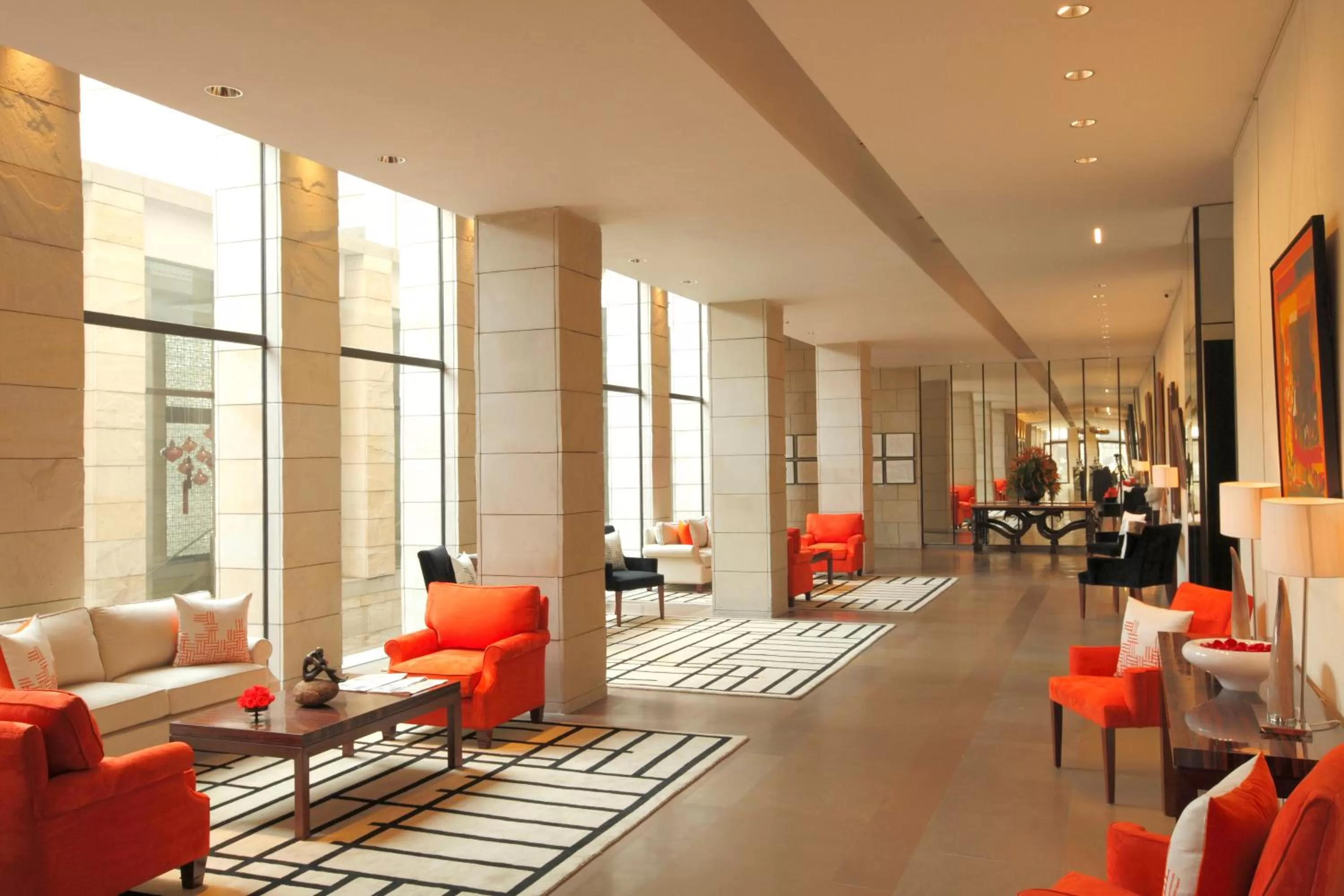 Lobby or reception in The Lodhi – A member of The Leading Hotels Of The World