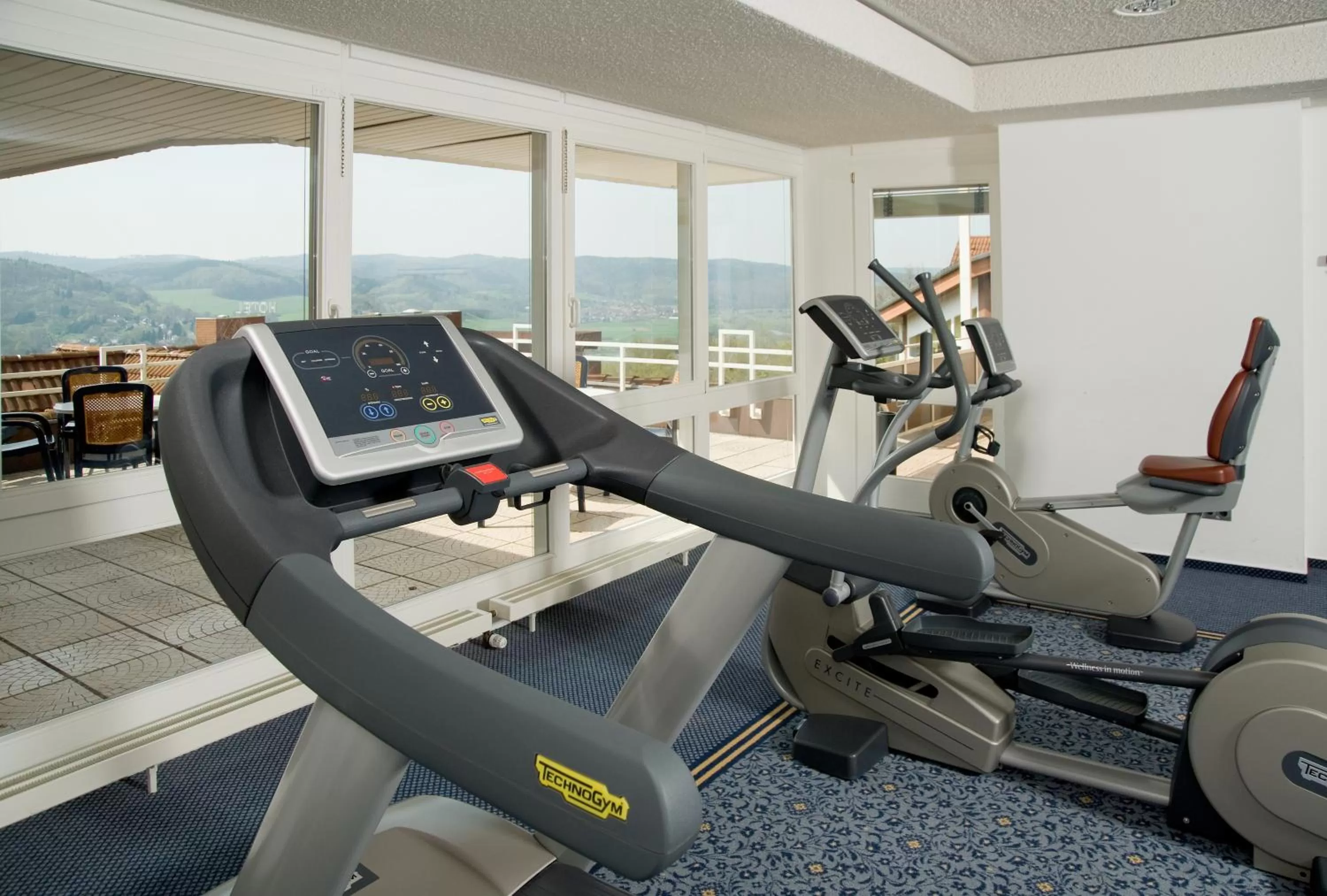 Fitness centre/facilities in Göbels Hotel Rodenberg
