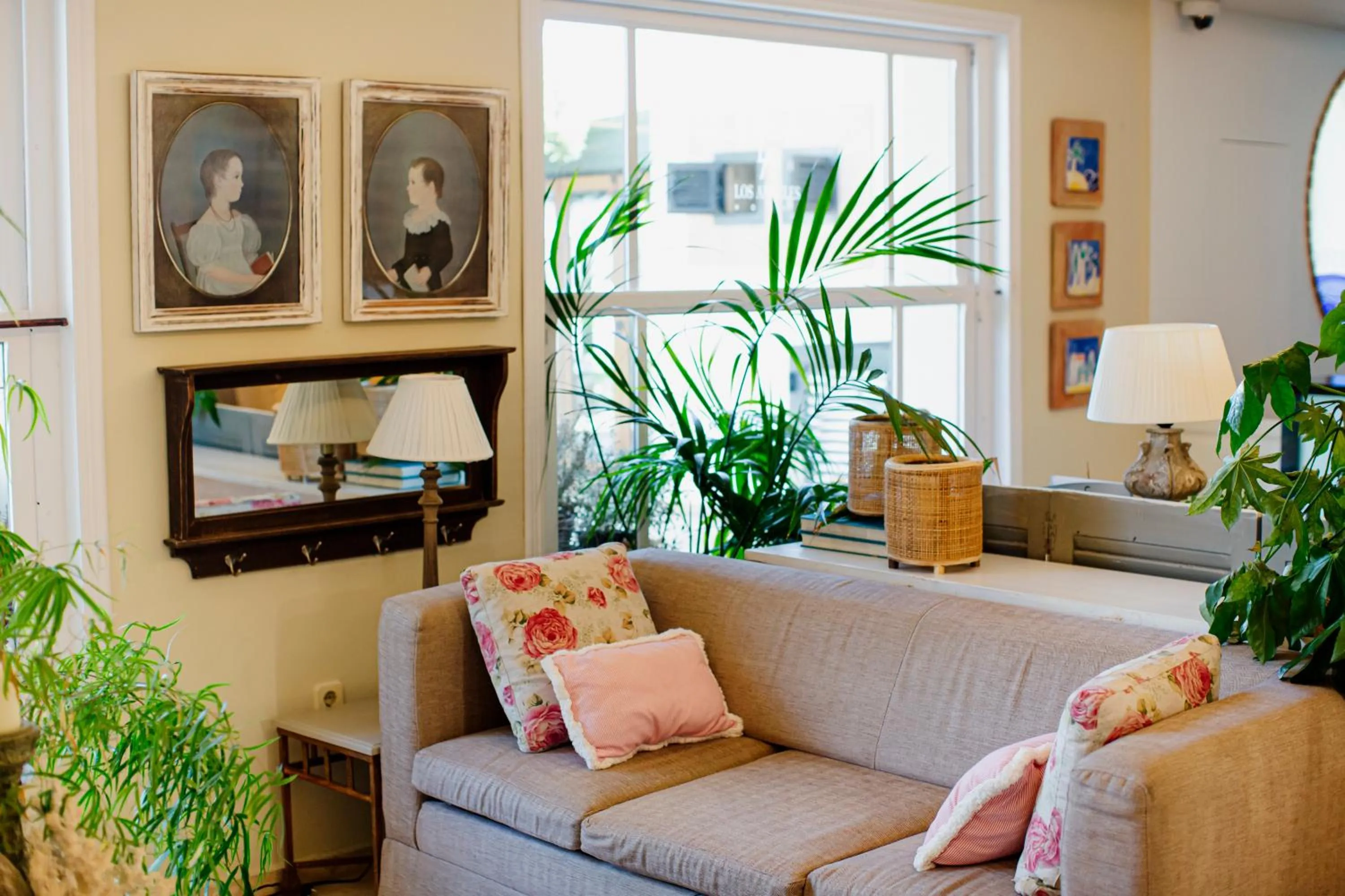 Lobby or reception in Hotel Los Ángeles Denia